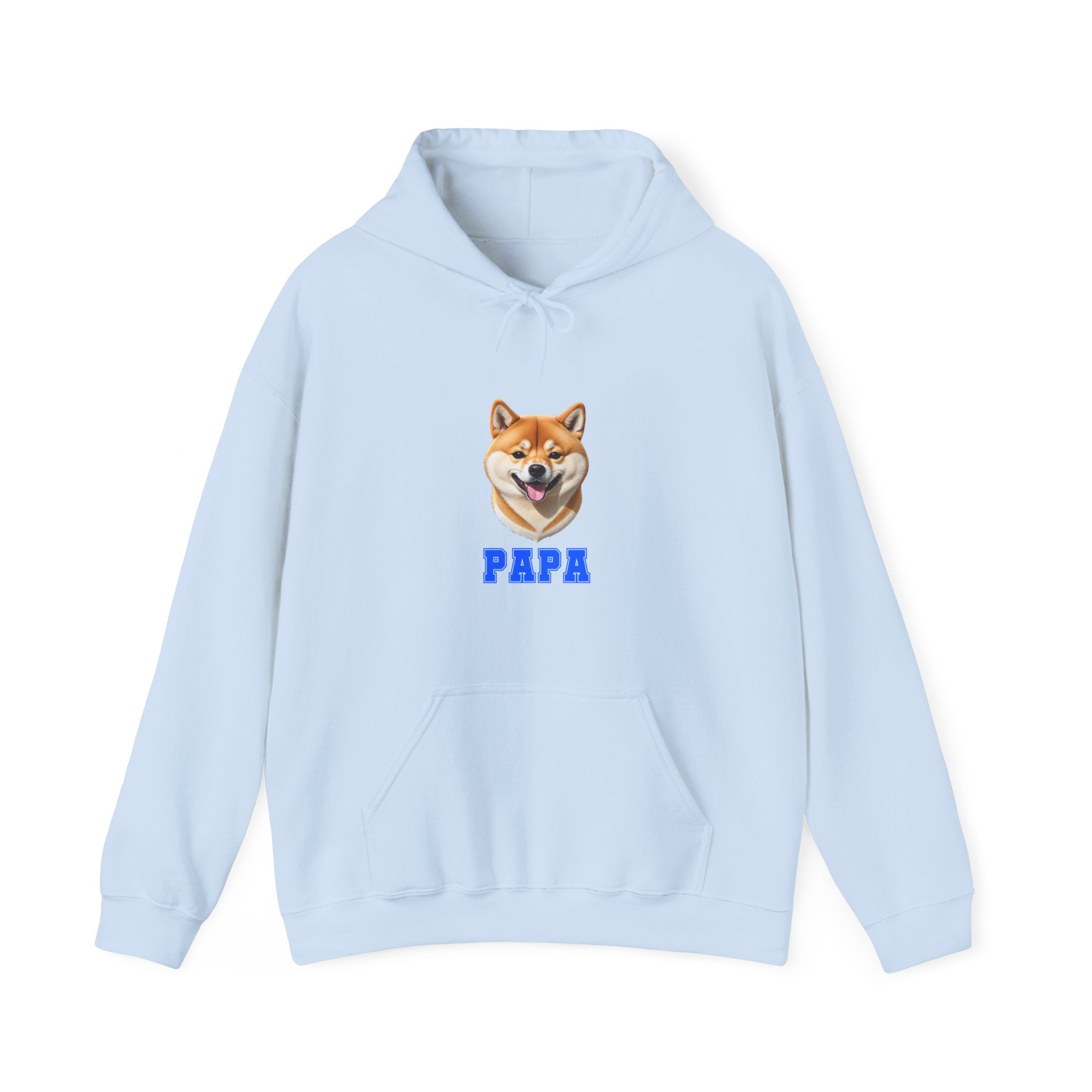 Shiba Inu Papa Heavy Blend™ Hooded Sweatshirt