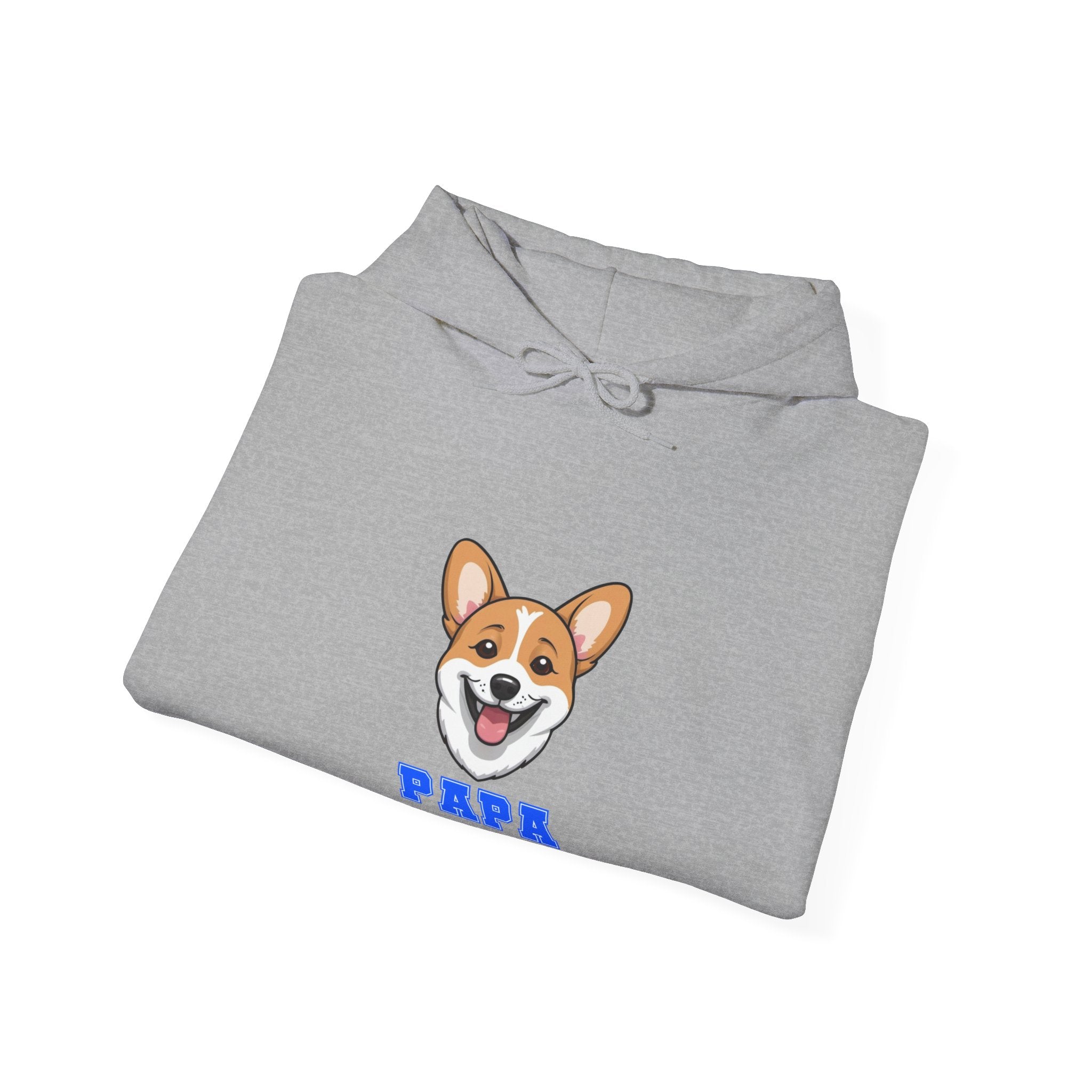 Corgi Papa Heavy Blend™ Hooded Sweatshirt