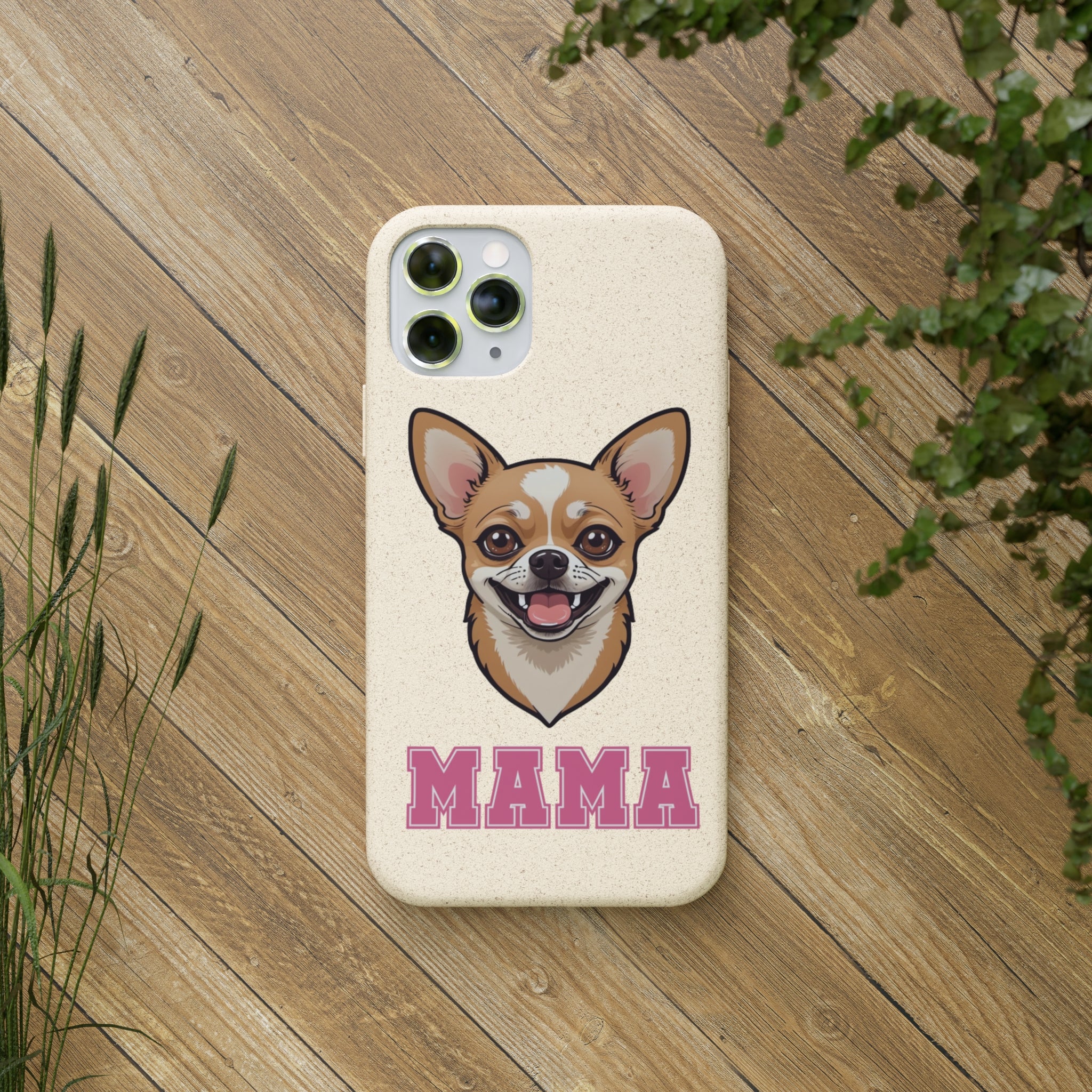 Biodegradable  Chihuahua Mama Cases