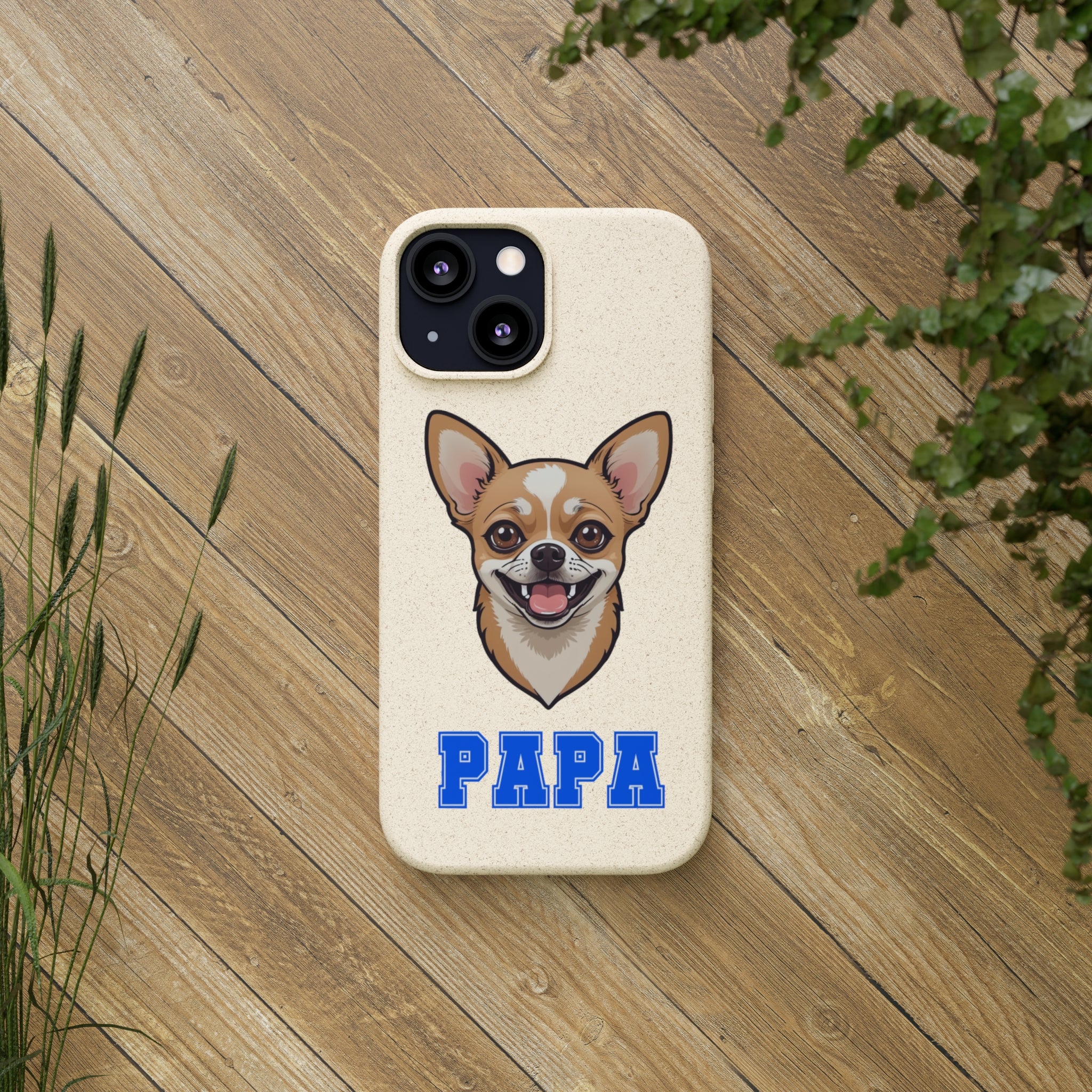 Biodegradable  Chihuahua Papa Cases