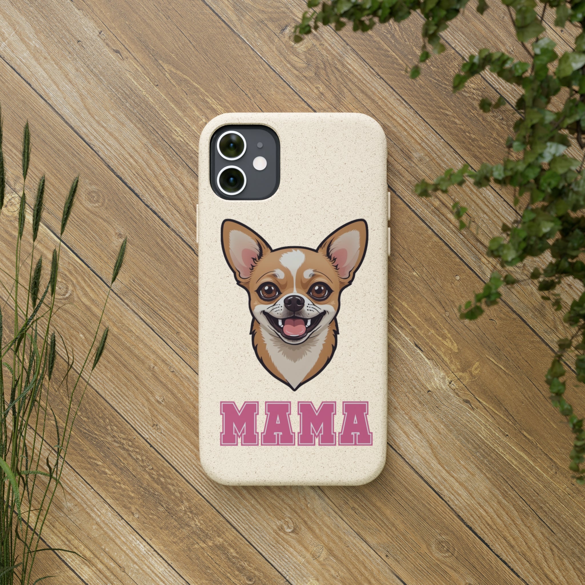 Biodegradable  Chihuahua Mama Cases