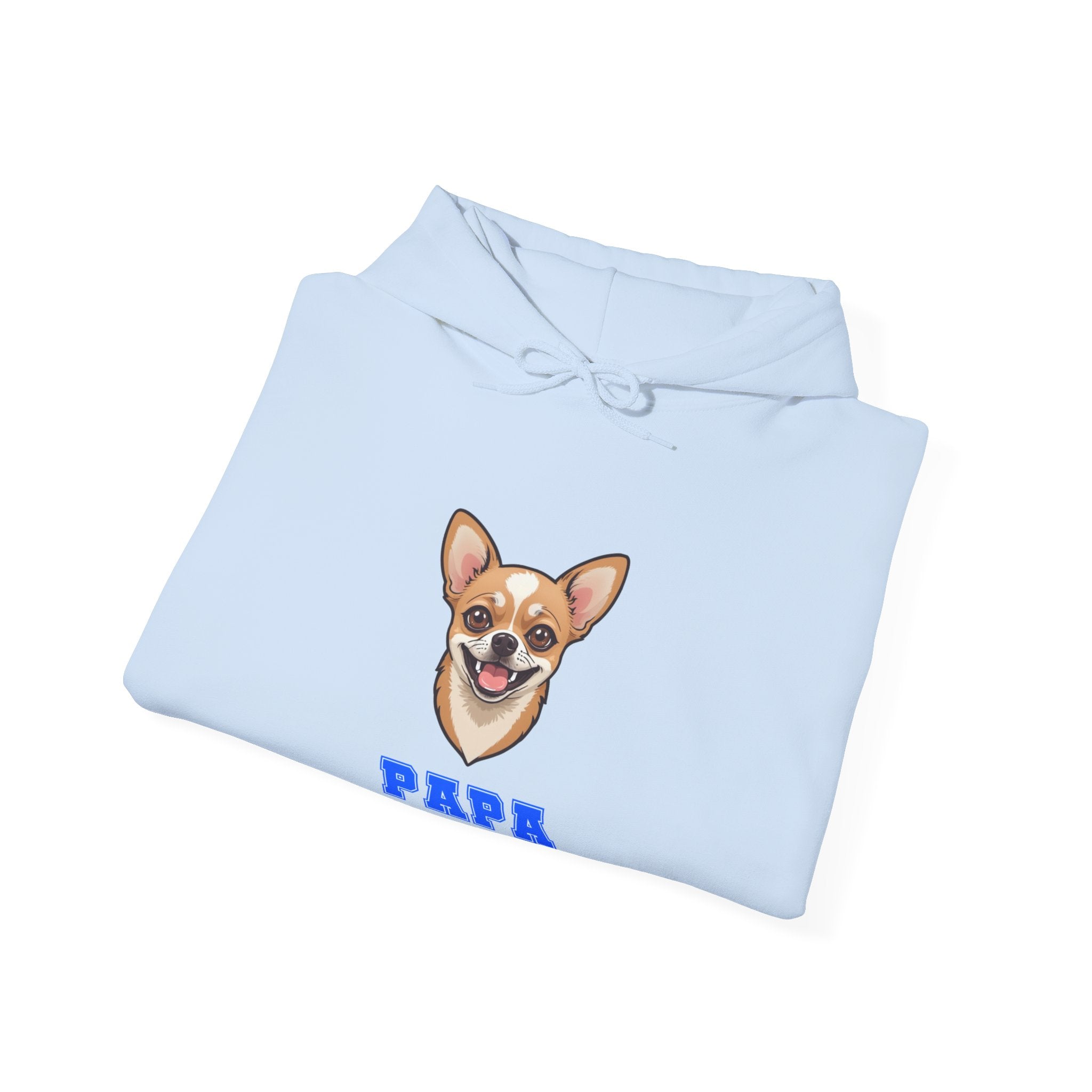 Chihuahua Papa Heavy Blend™ Hooded Sweatshirt