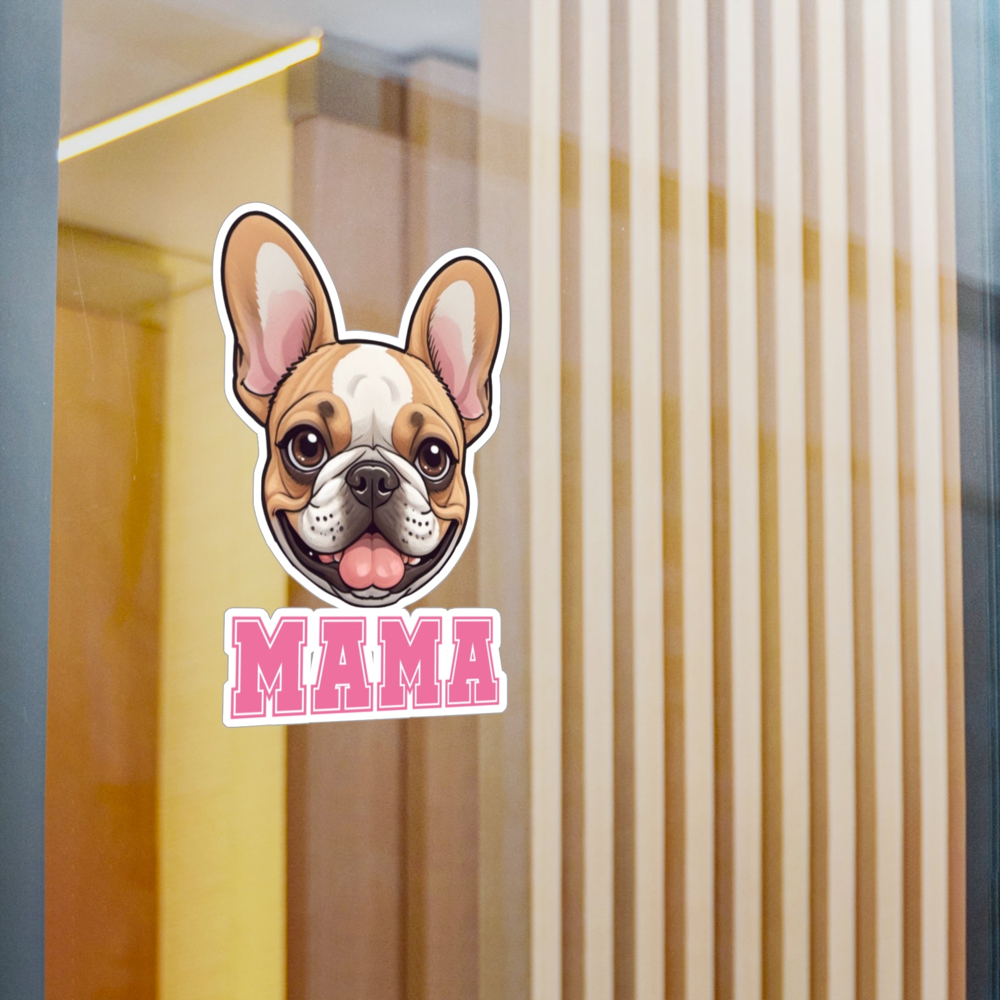 Frenchie Mama Vinyl Decals