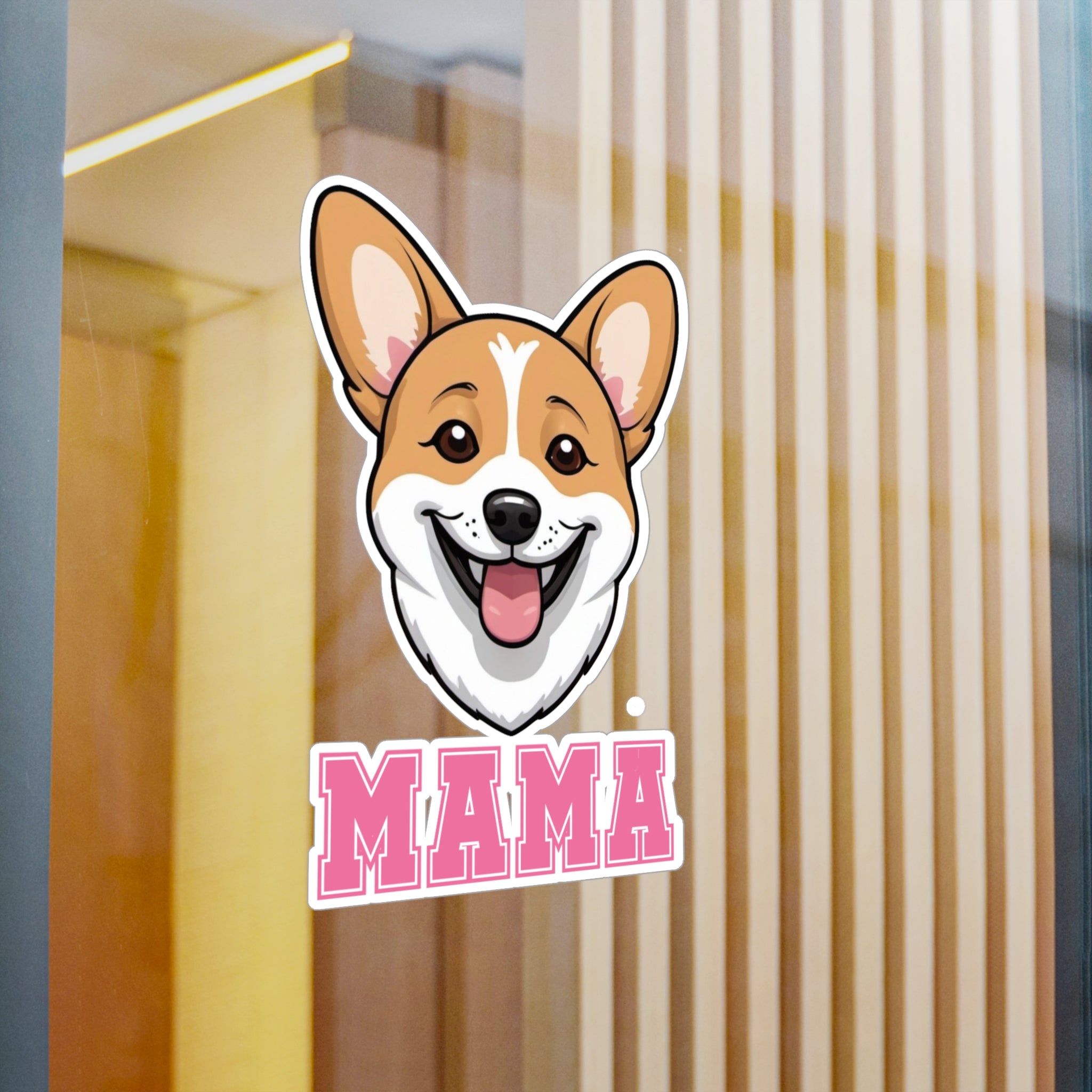 Corgi Mama Vinyl Decals