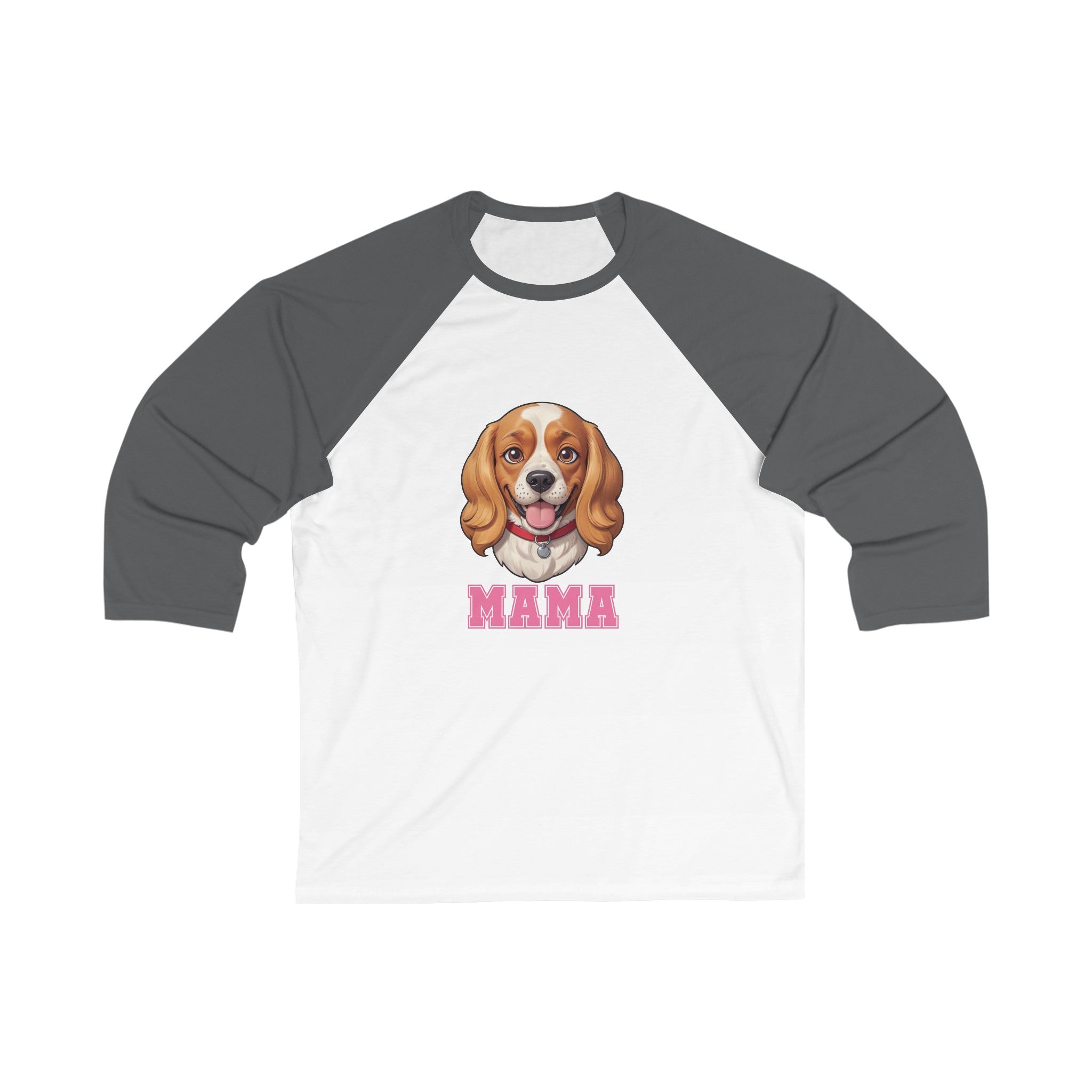 Cavalier - Cocker Mama 3\4 Sleeve Baseball Tee
