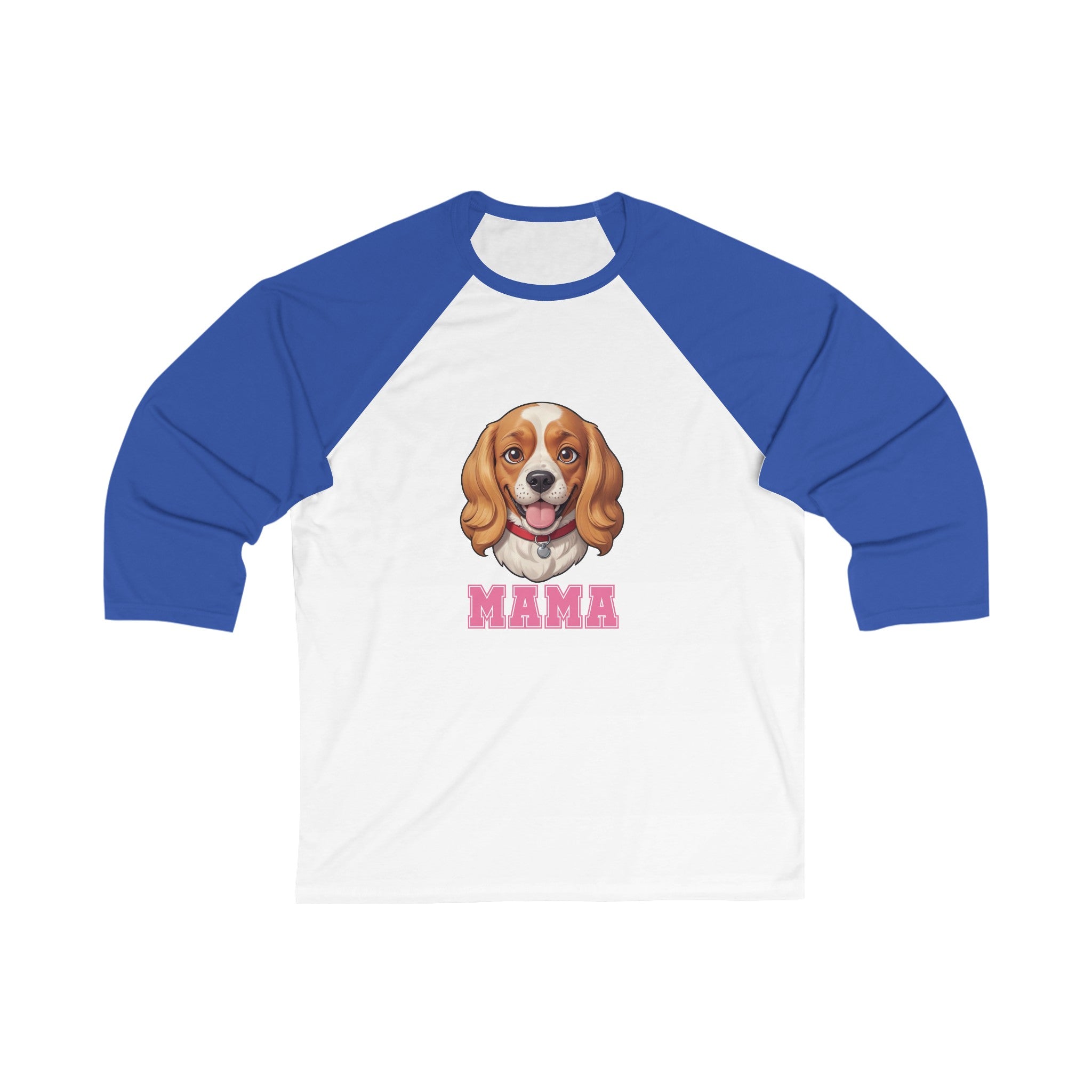 Cavalier - Cocker Mama 3\4 Sleeve Baseball Tee