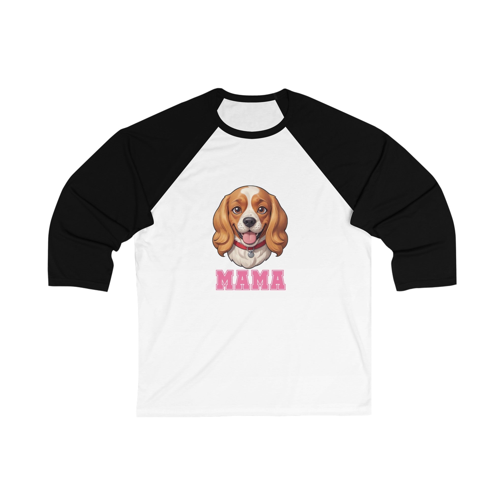 Cavalier - Cocker Mama 3\4 Sleeve Baseball Tee