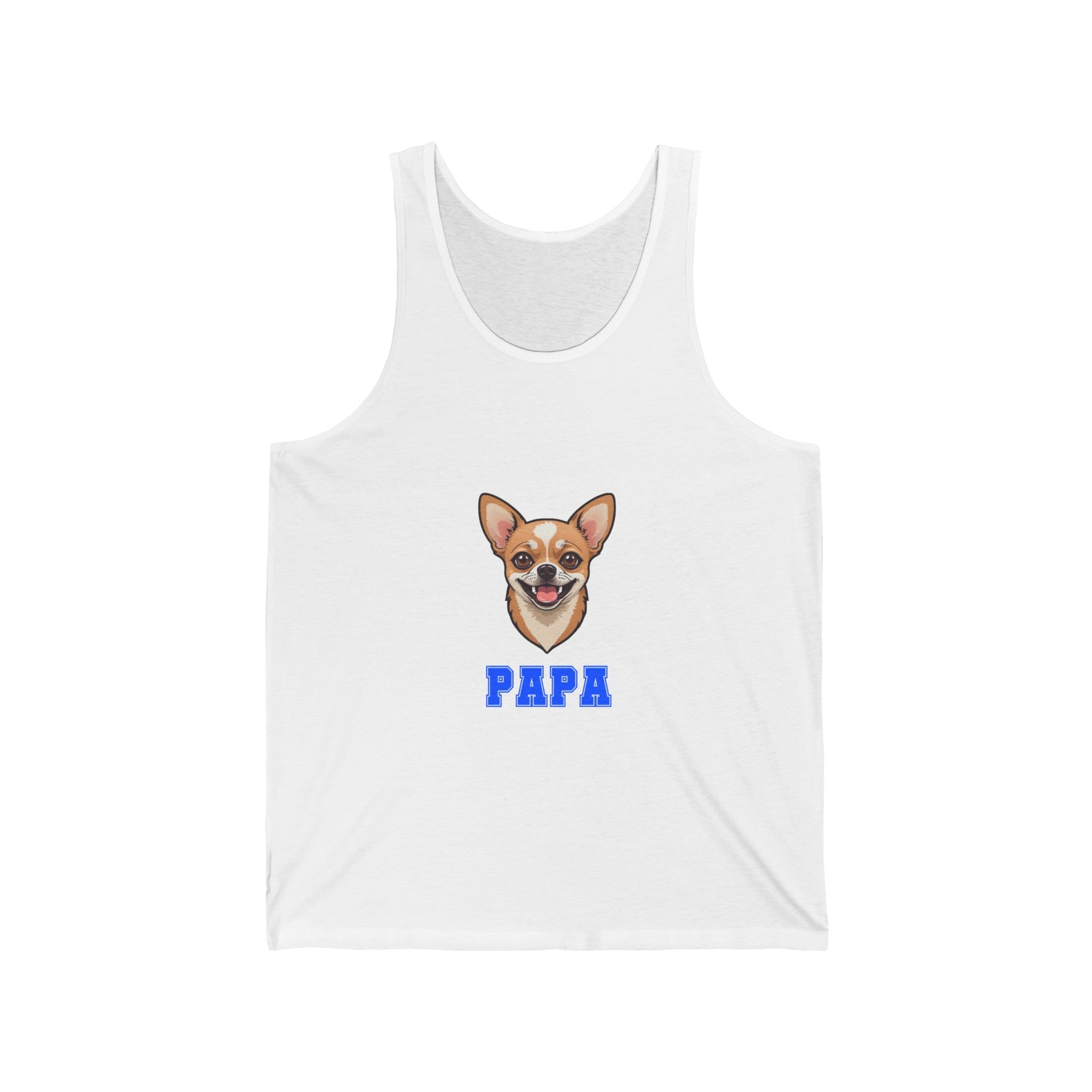 Chihuahua Papa Jersey Tank