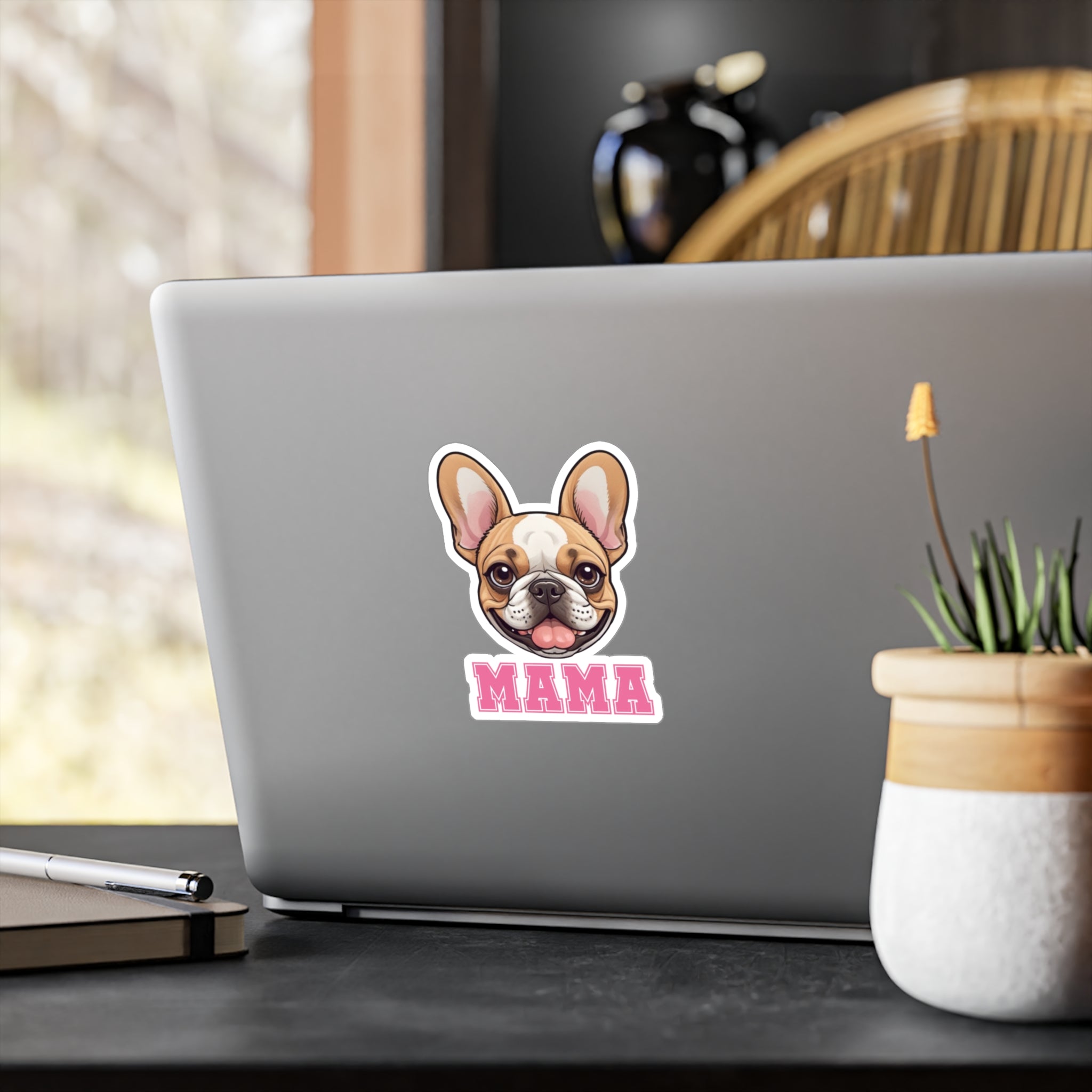 Frenchie Mama Vinyl Decals