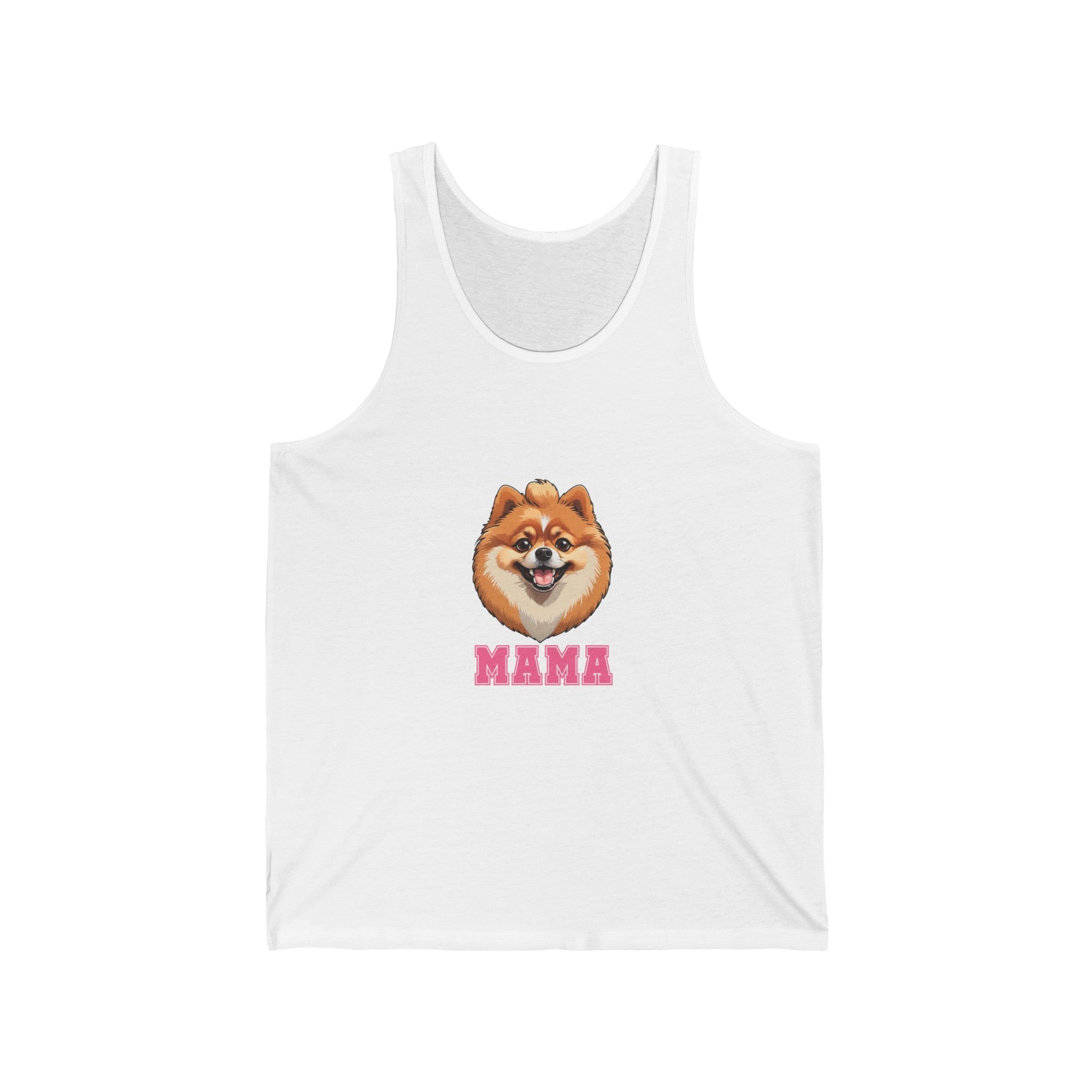 Pomeranian Mama Jersey Tank