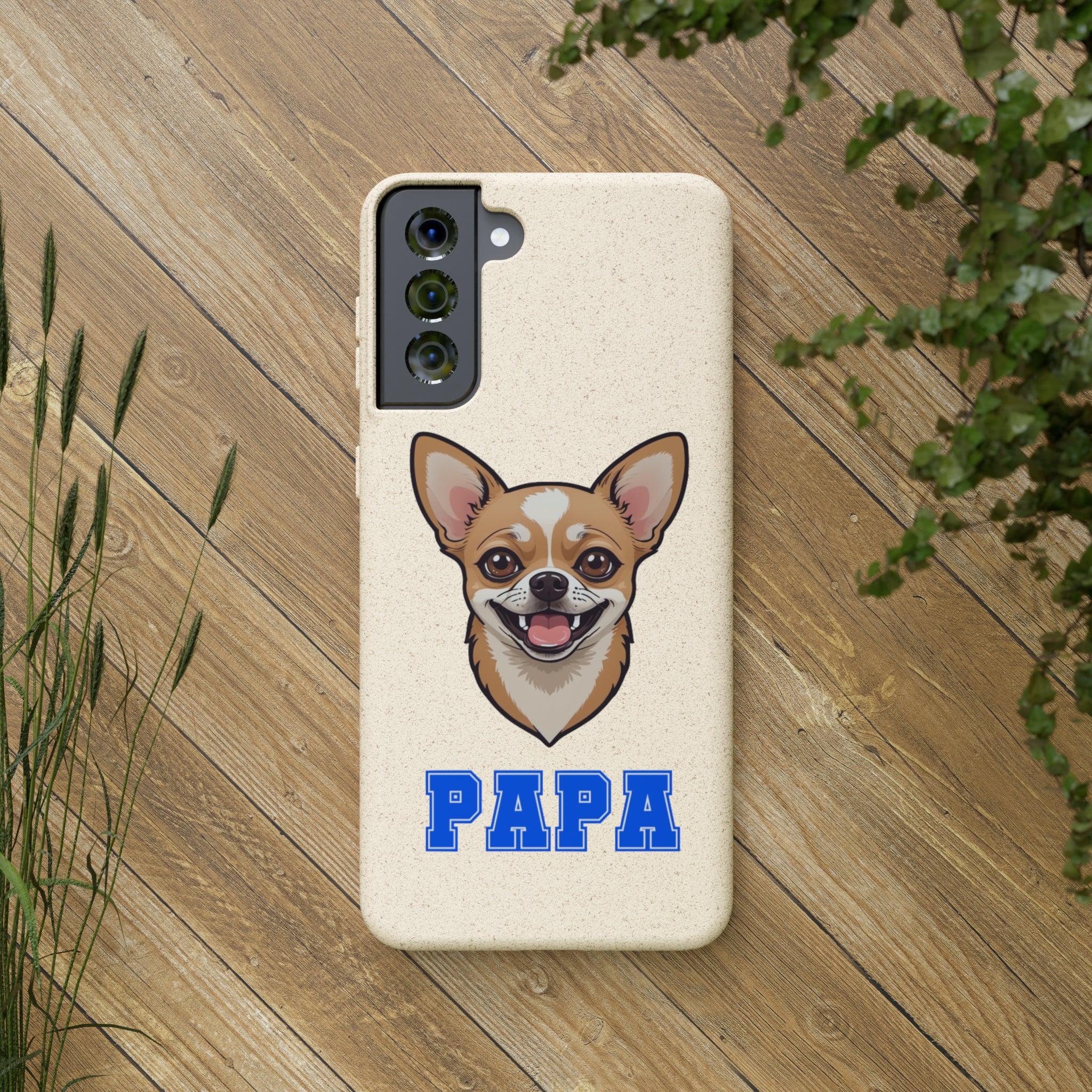 Biodegradable  Chihuahua Papa Cases