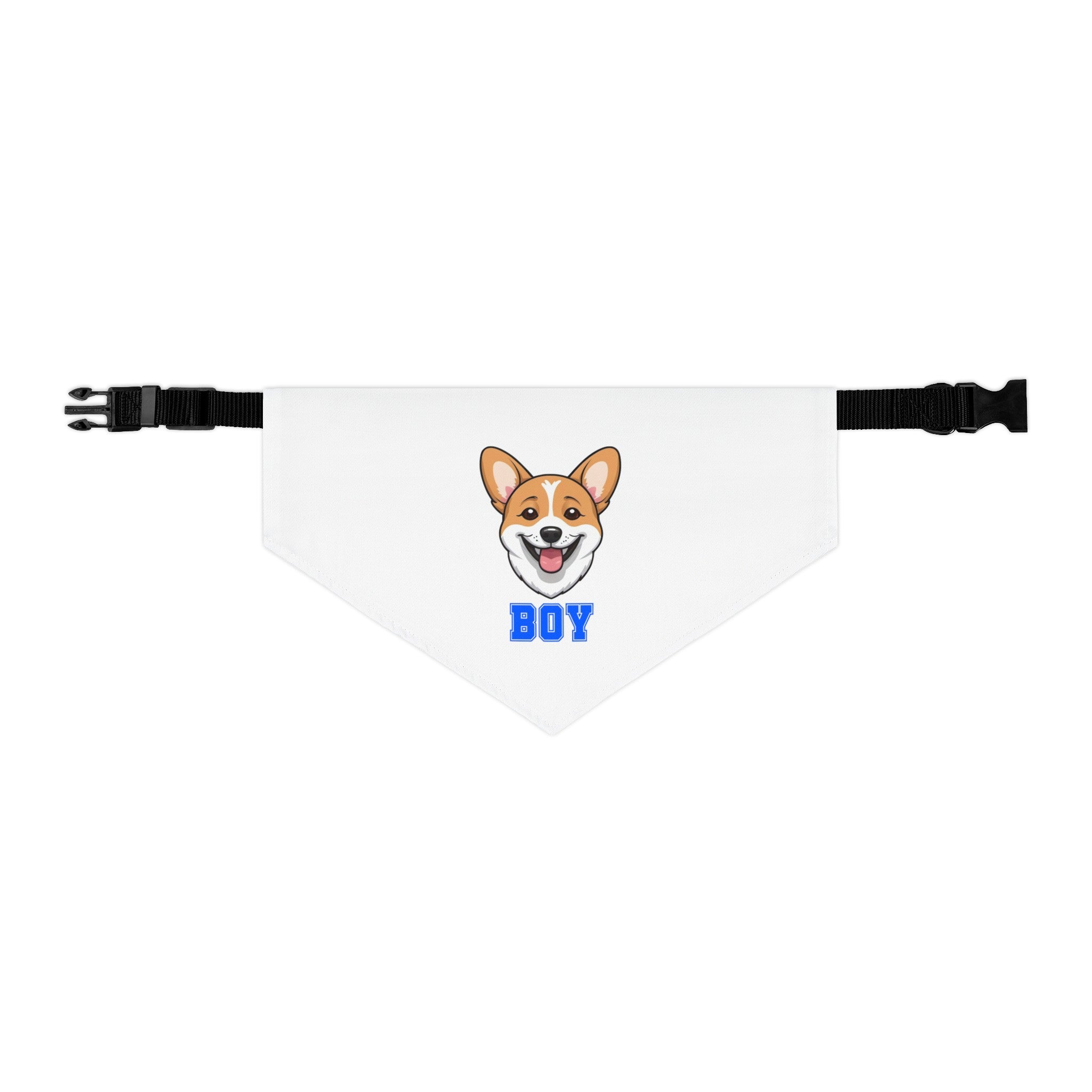 Corgi Boy Bandana Collar