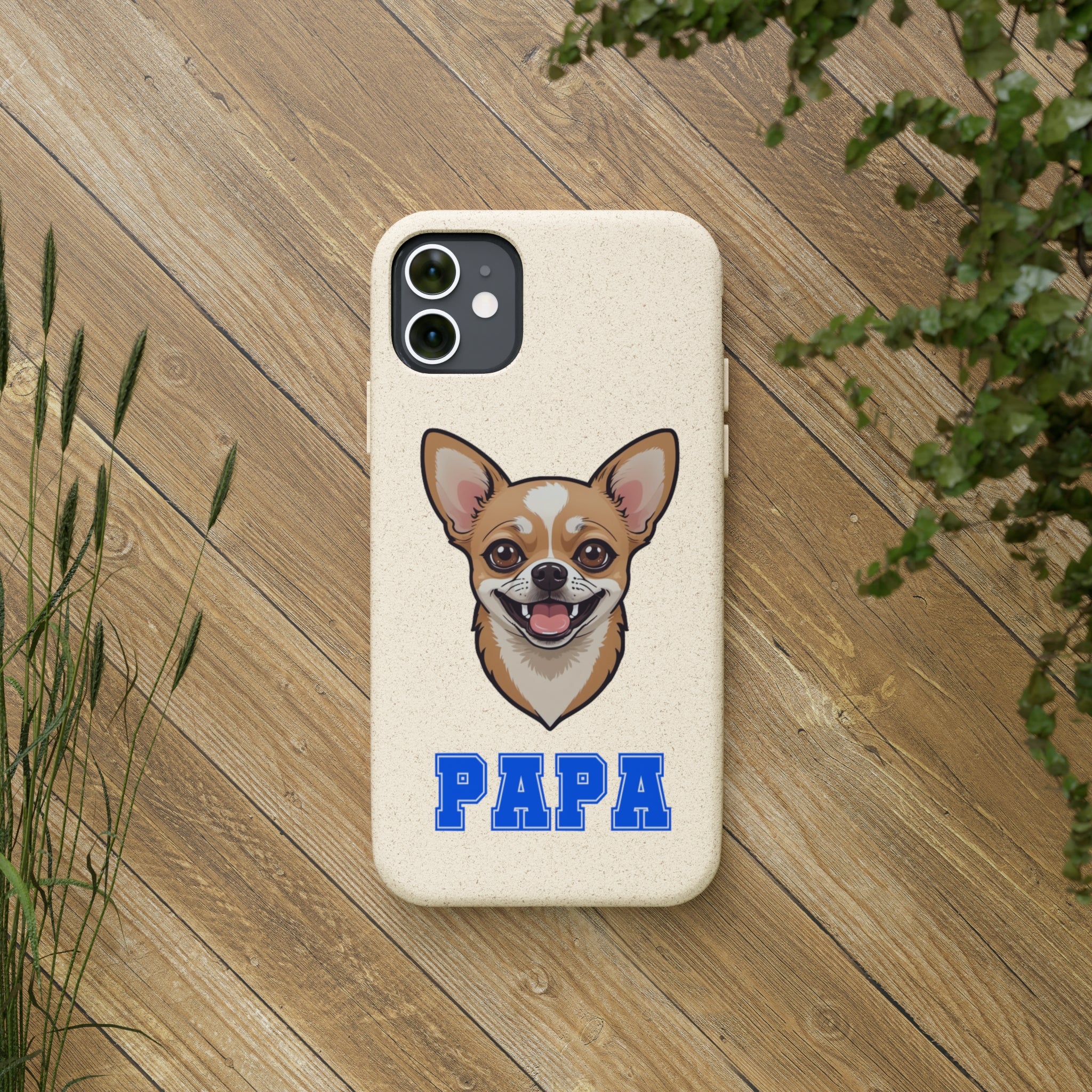 Biodegradable  Chihuahua Papa Cases