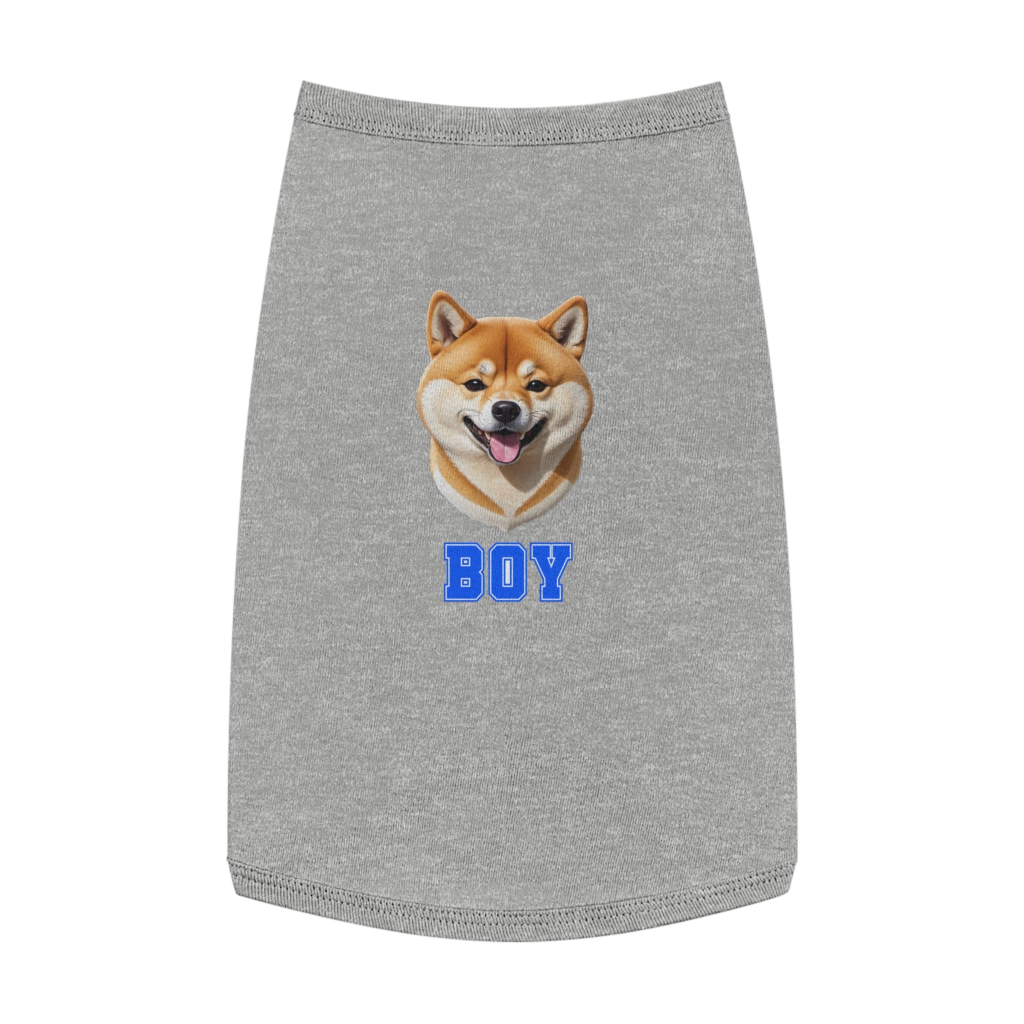 Shiba Inu Boy Tank Top