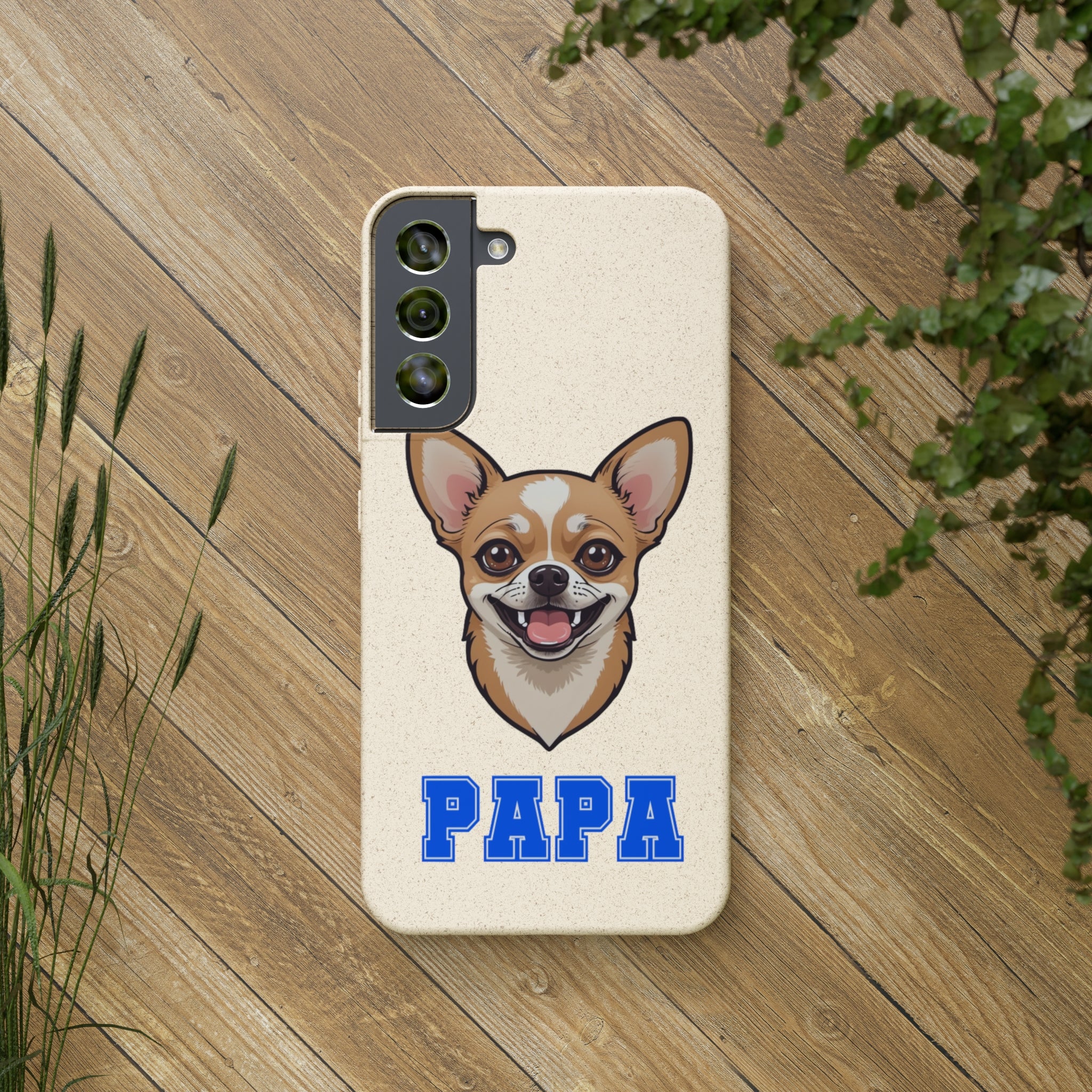 Biodegradable  Chihuahua Papa Cases