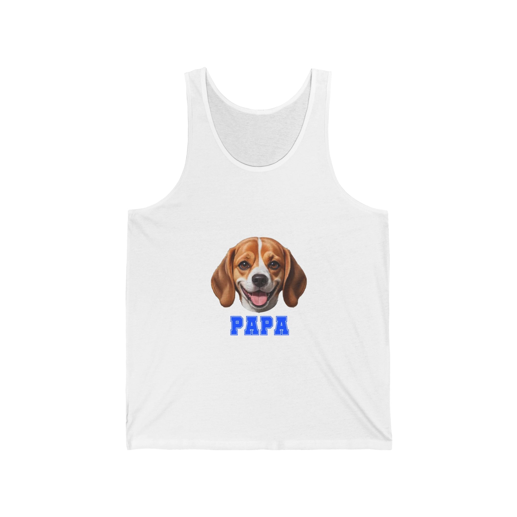 Beagle Papa Jersey Tank