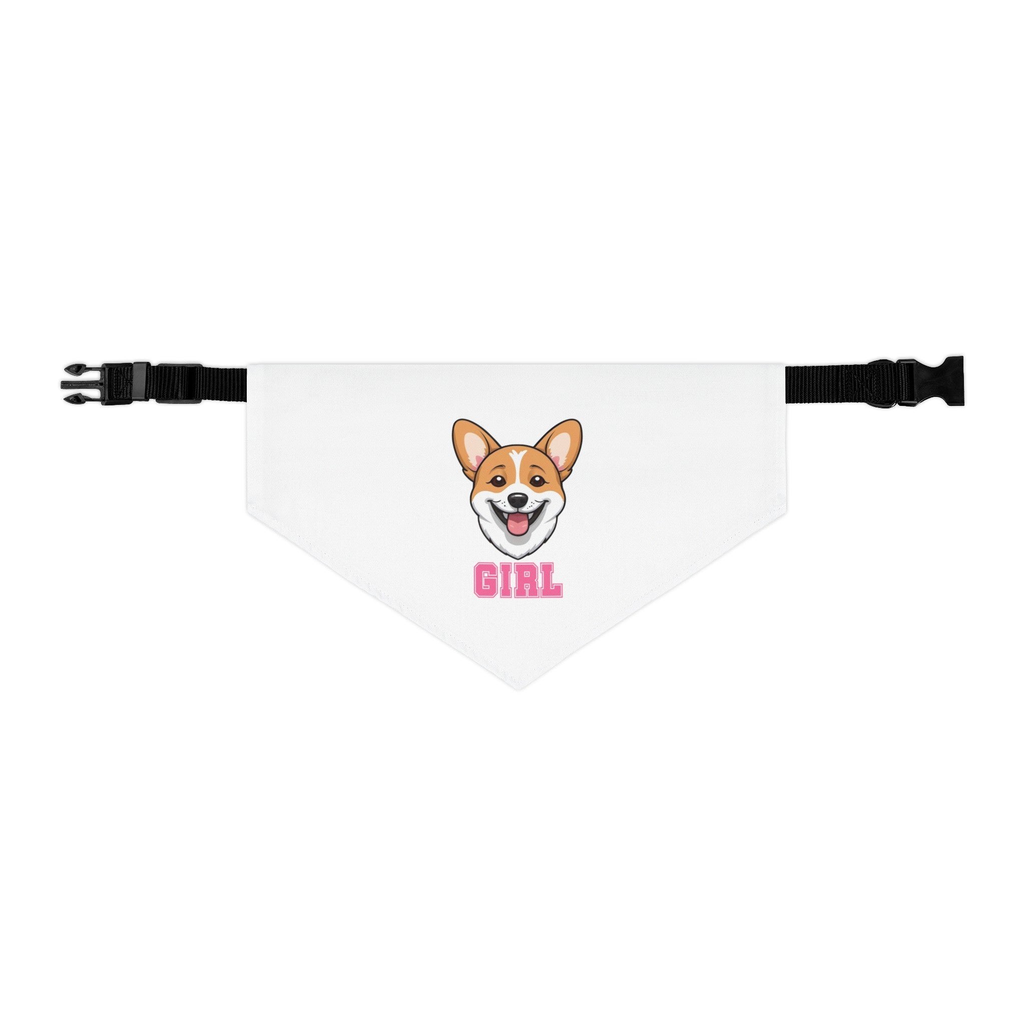 Corgi Girl Bandana Collar