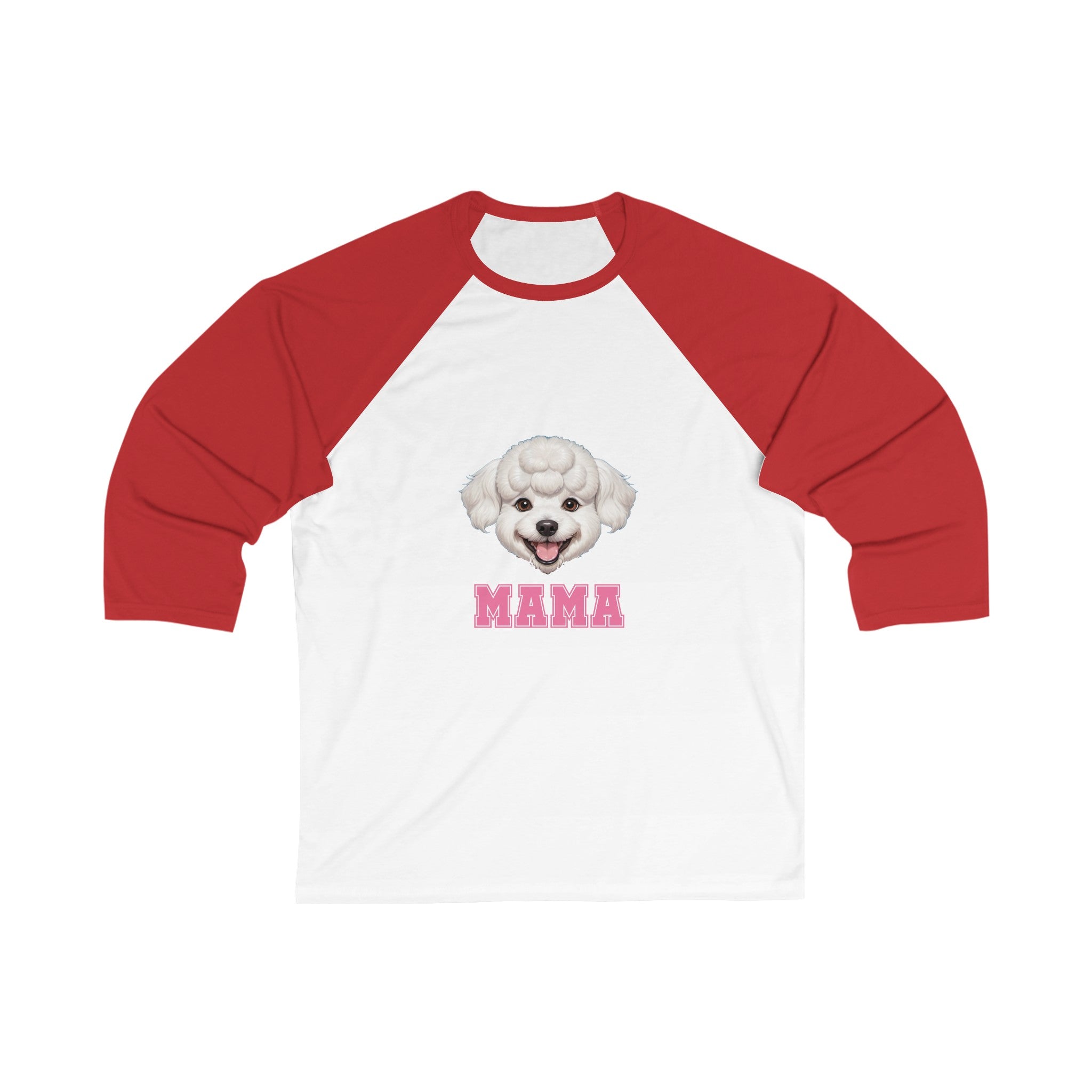 Multipoo Mama 3\4 Sleeve Baseball Tee