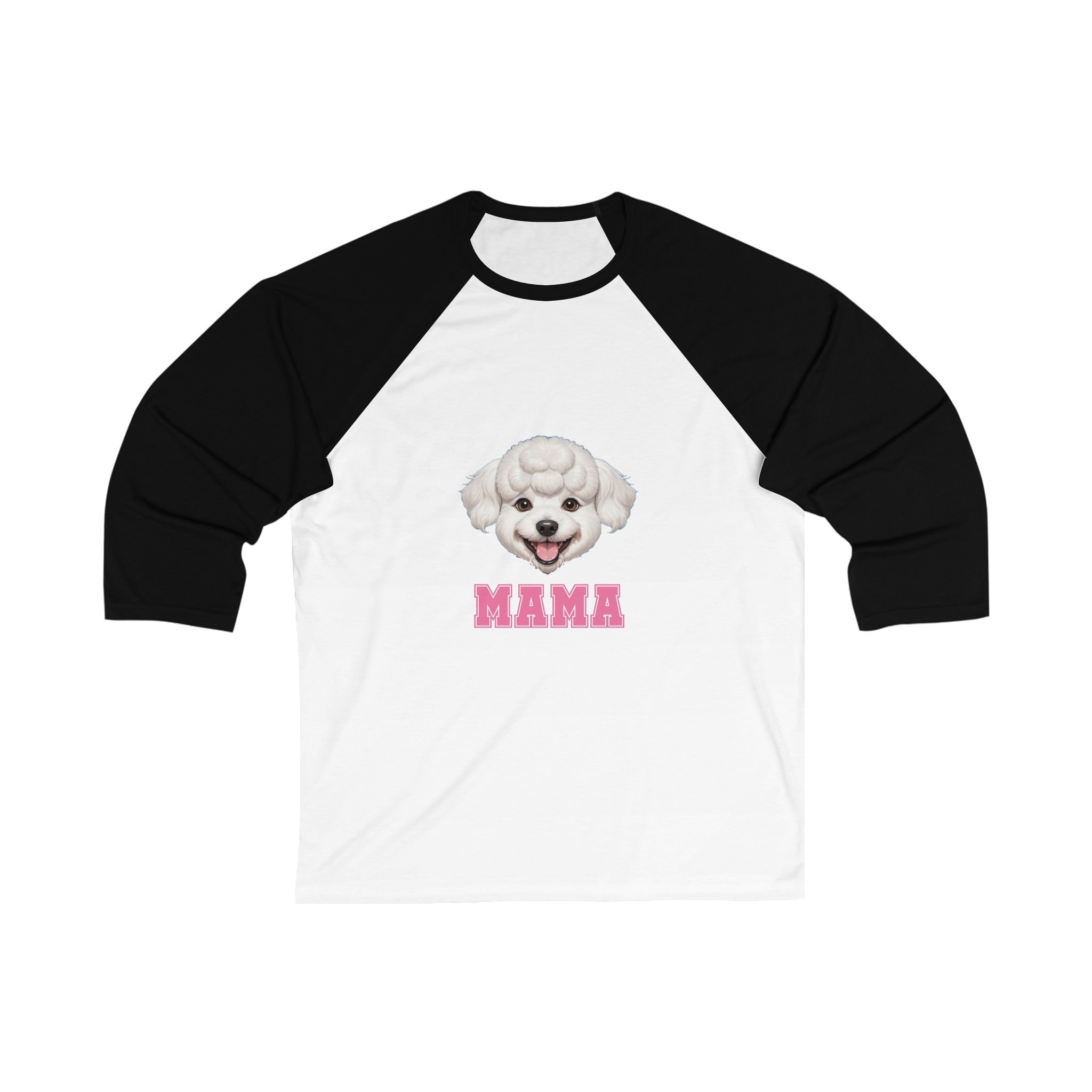 Multipoo Mama 3\4 Sleeve Baseball Tee