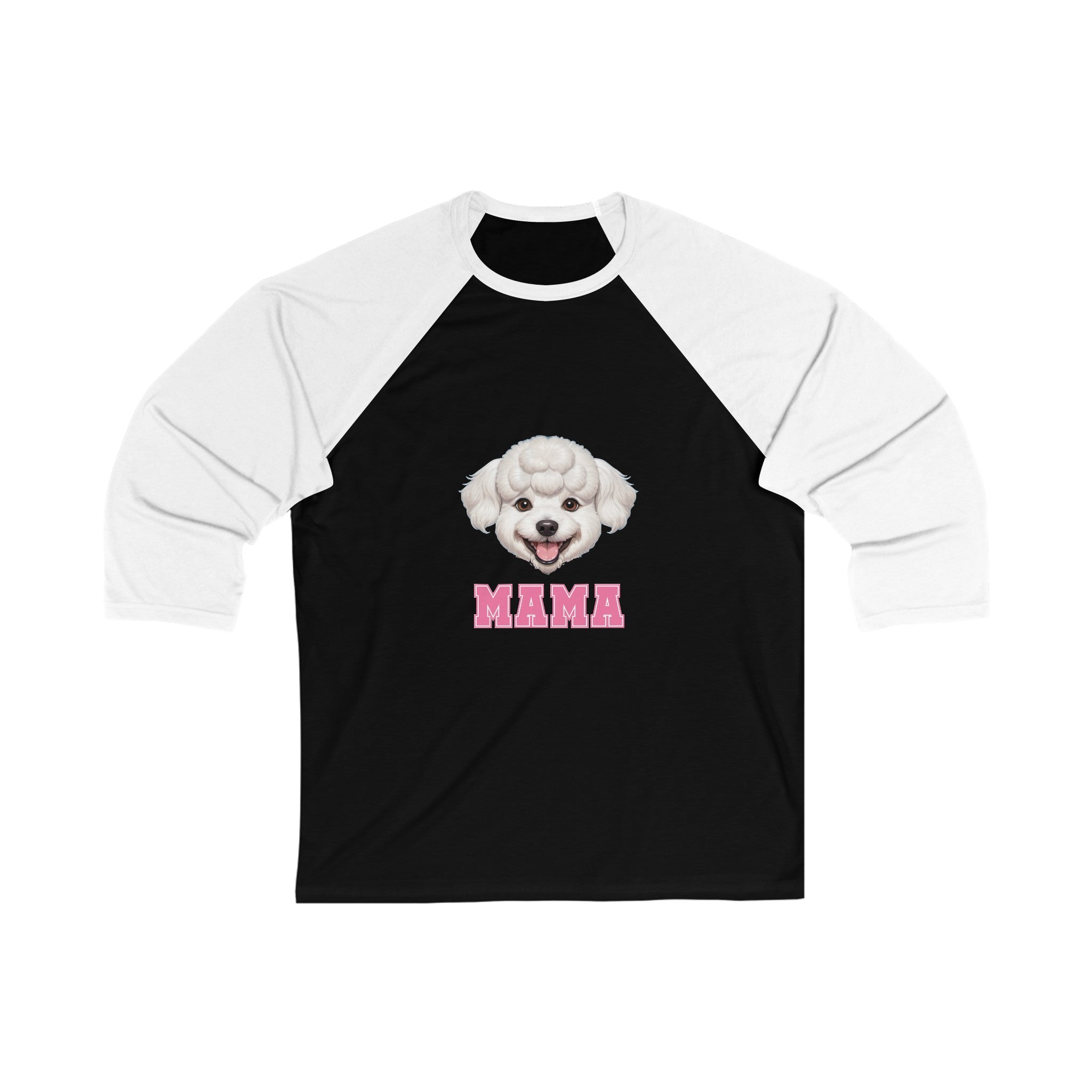 Multipoo Mama 3\4 Sleeve Baseball Tee