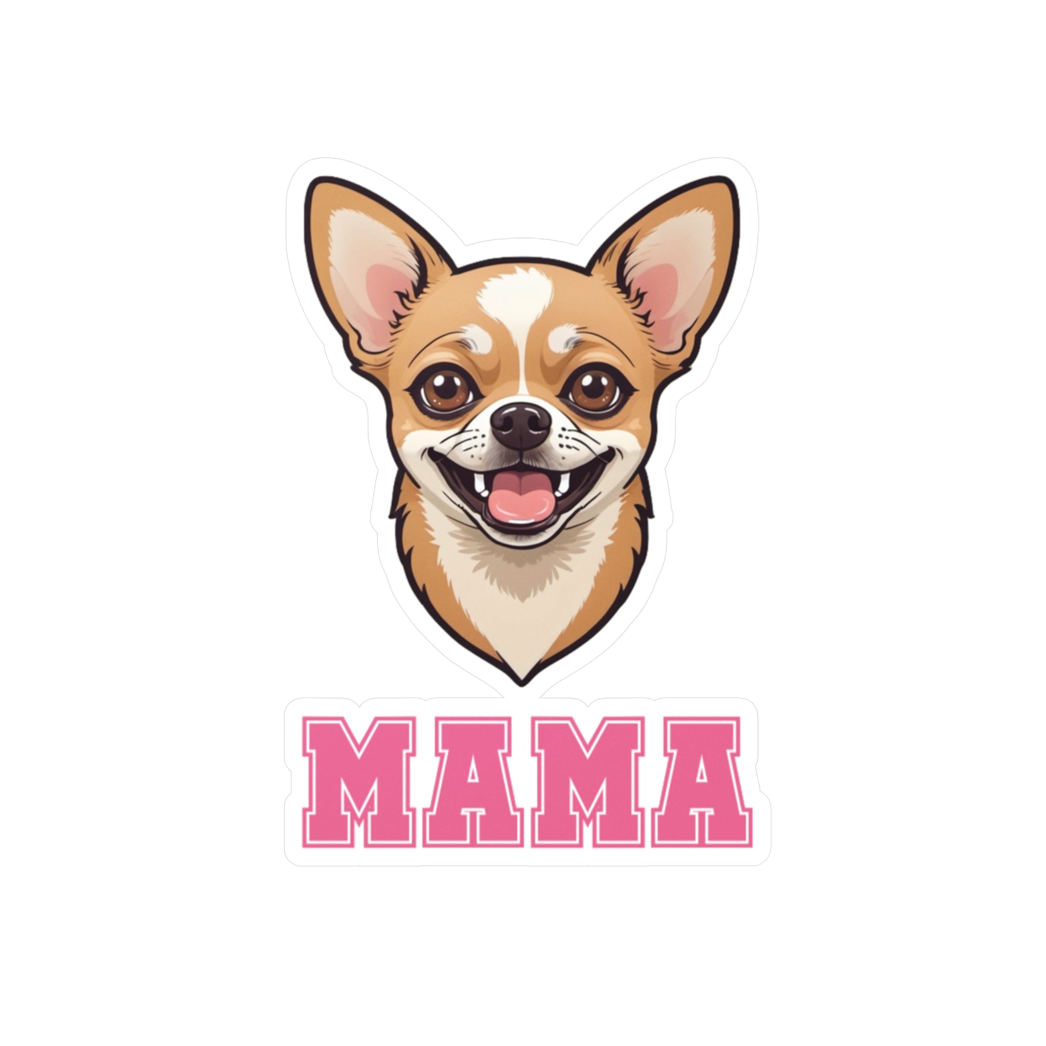 Chihuahua Mama Vinyl Decals