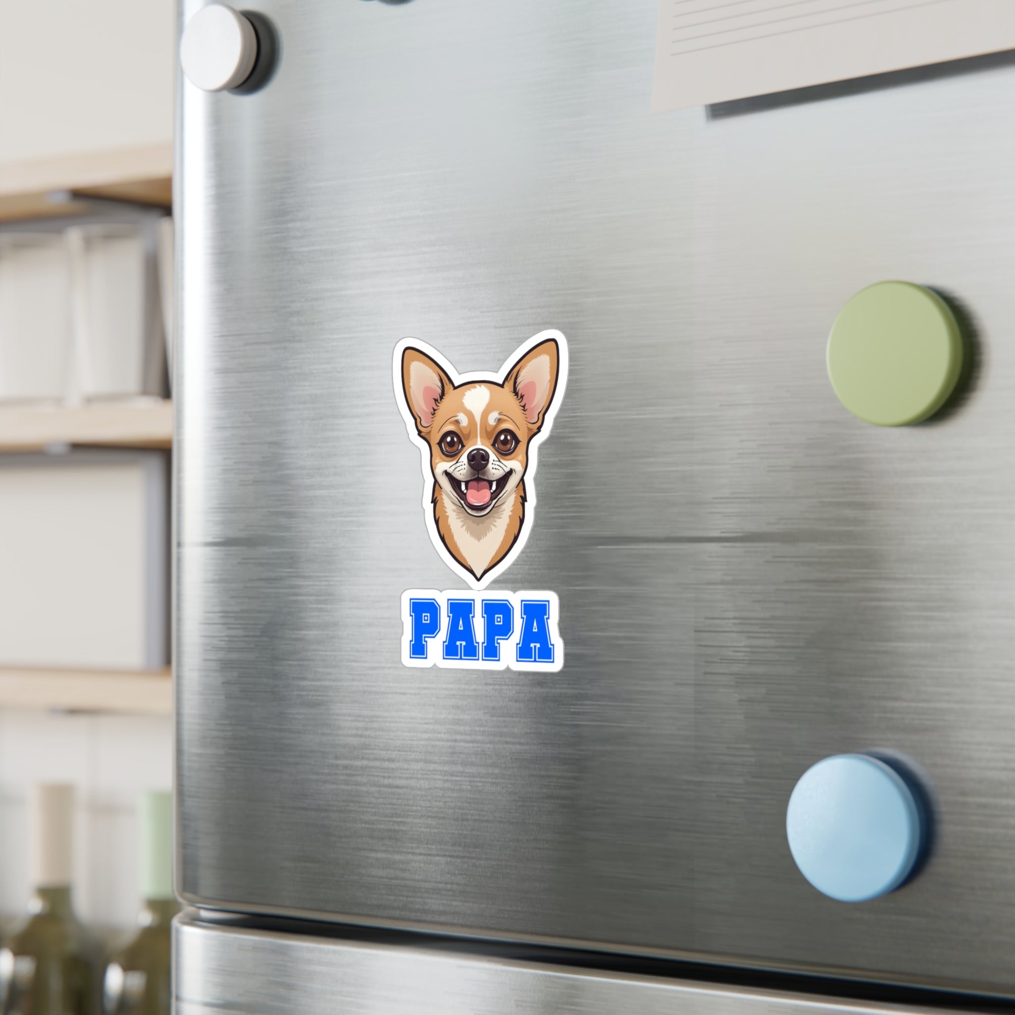 Chihuahua Papa Vinyl Decals