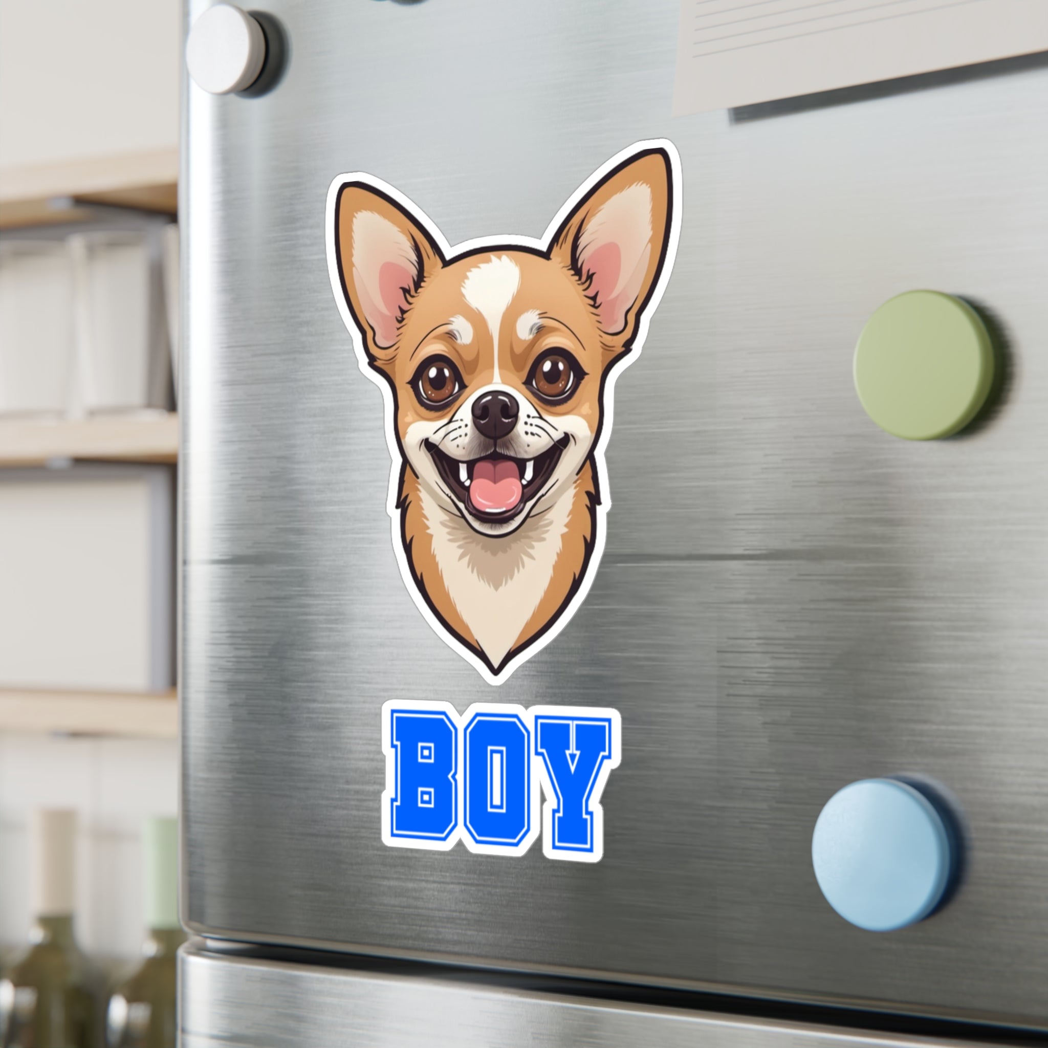 Chihuahua Boy Vinyl Decals