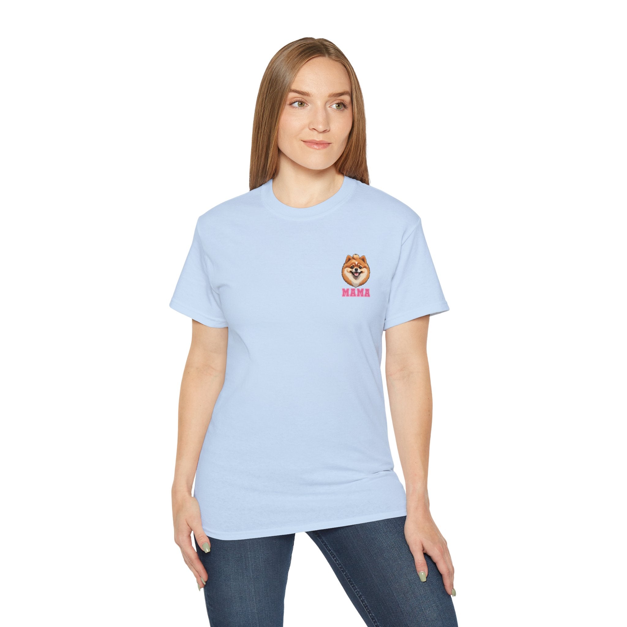 Pomeranian Mama Ultra Cotton Tee