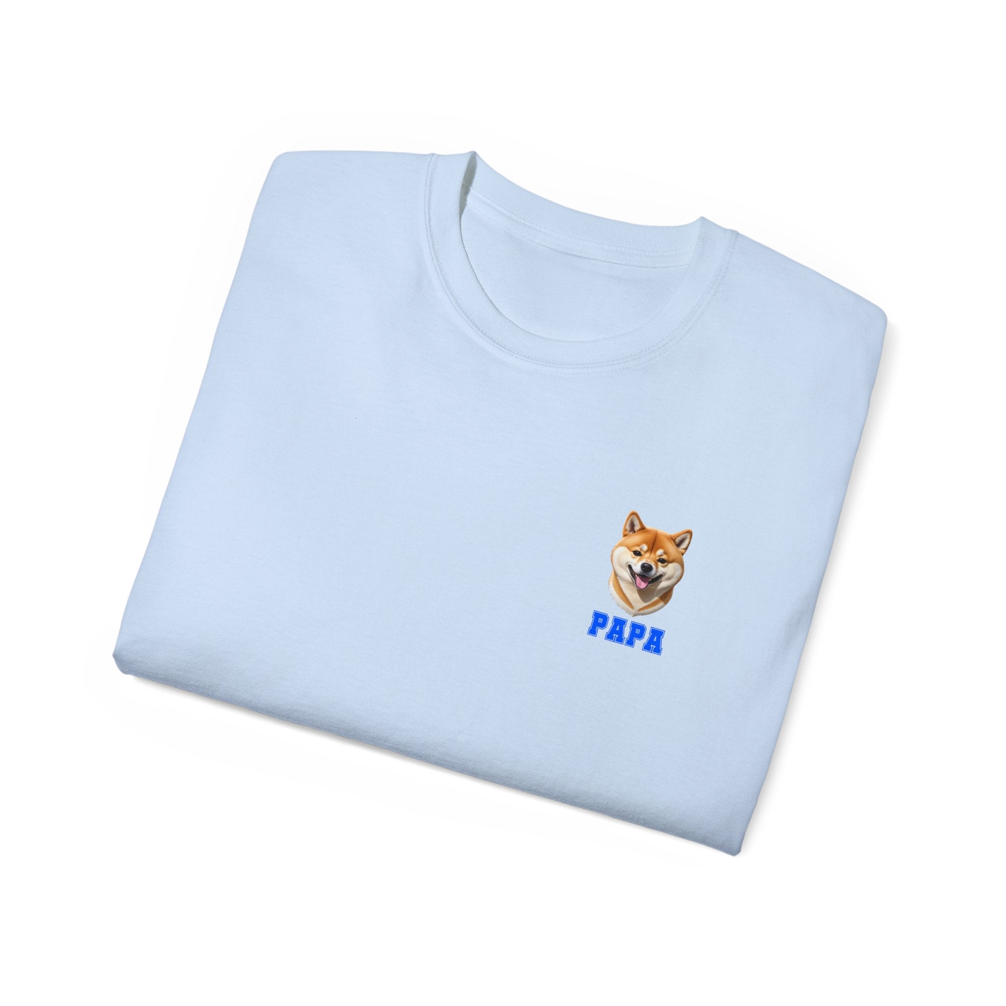 Shiba Inu Papa Ultra Cotton Tee