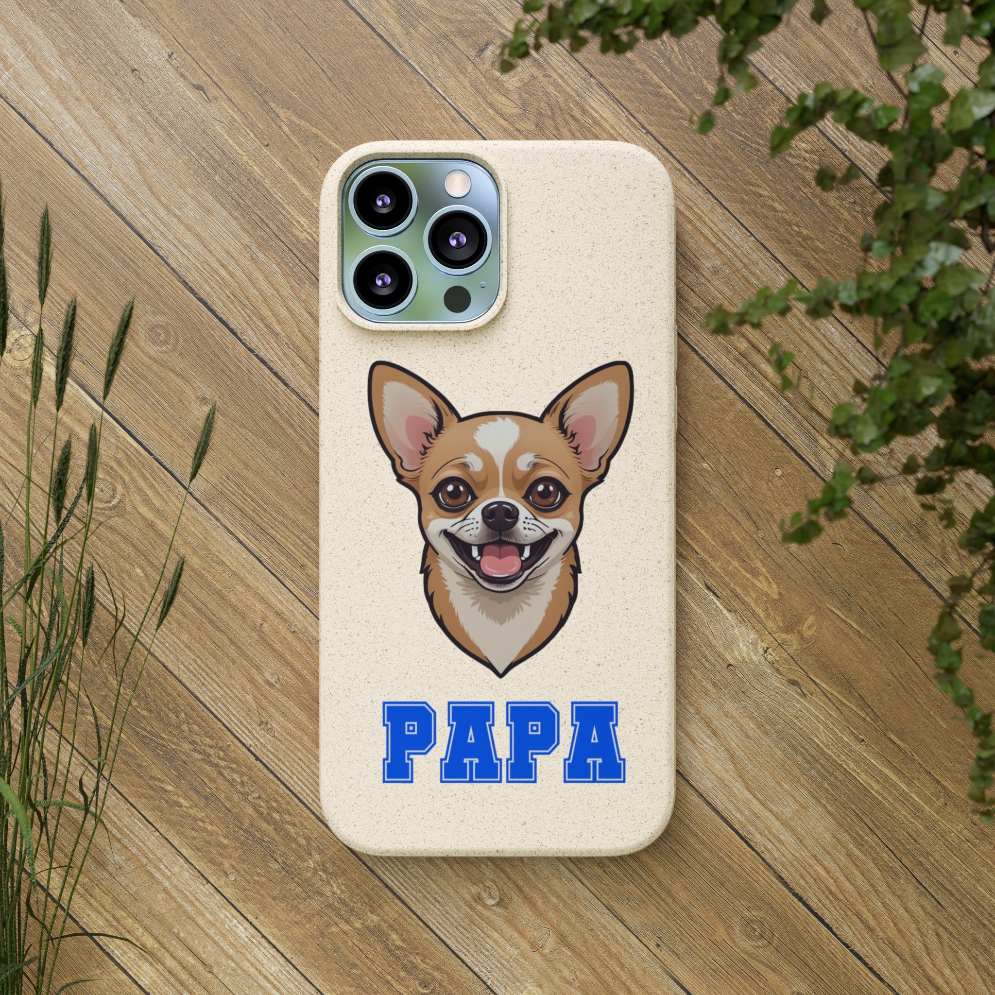 Biodegradable  Chihuahua Papa Cases