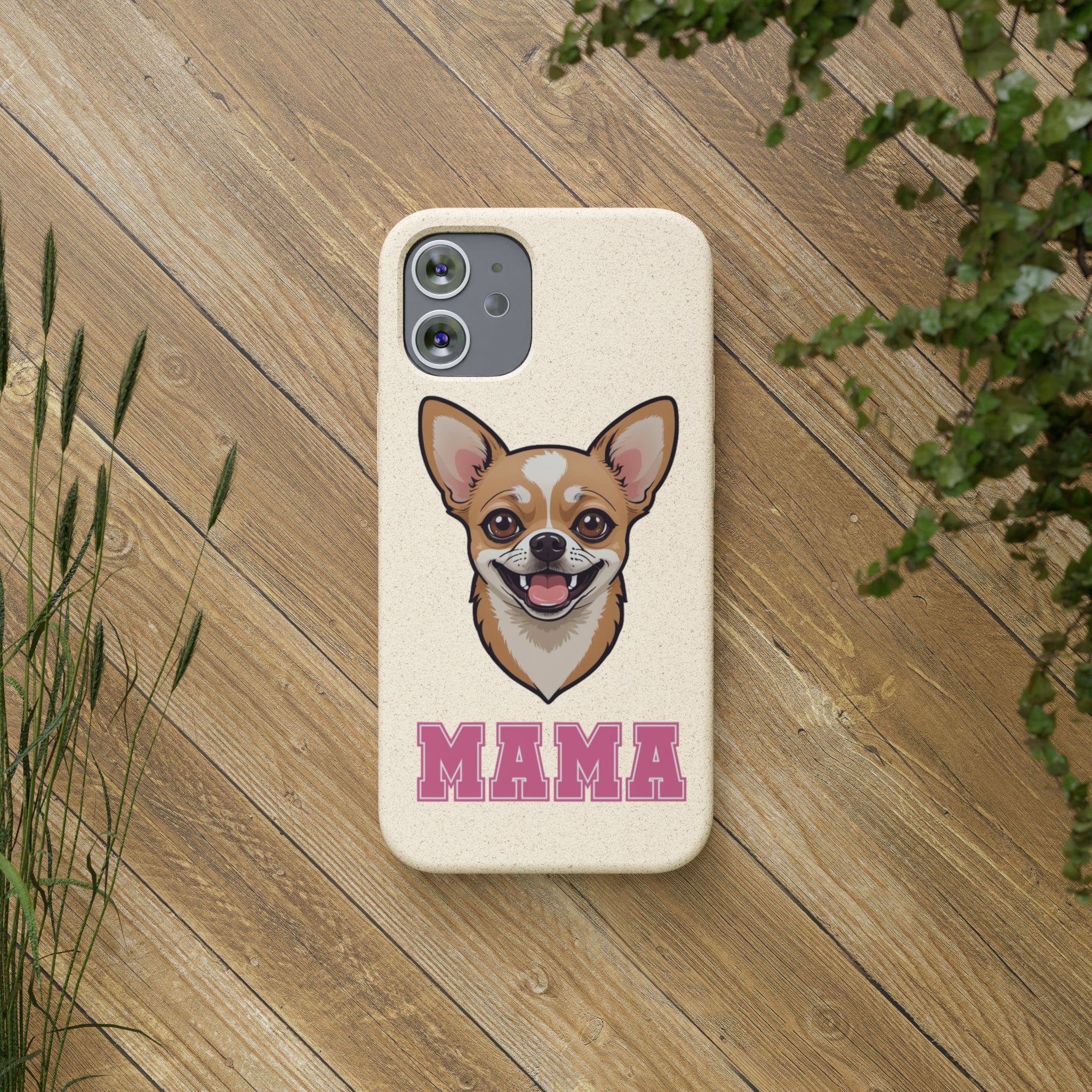 Biodegradable  Chihuahua Mama Cases