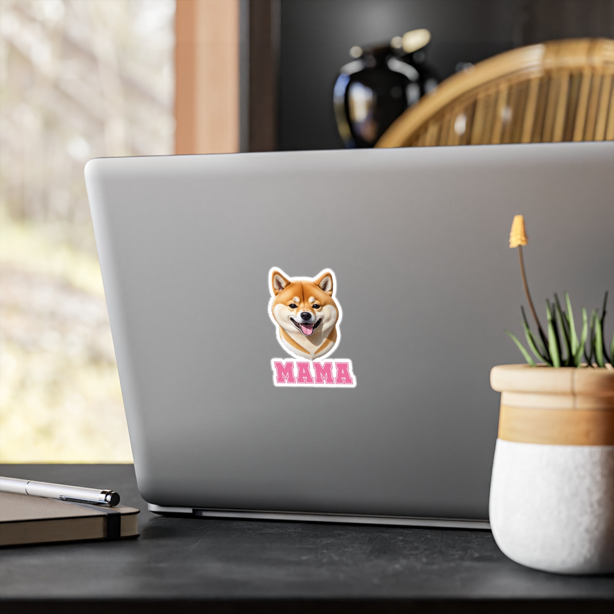 Shiba Inu Mama Vinyl Decals