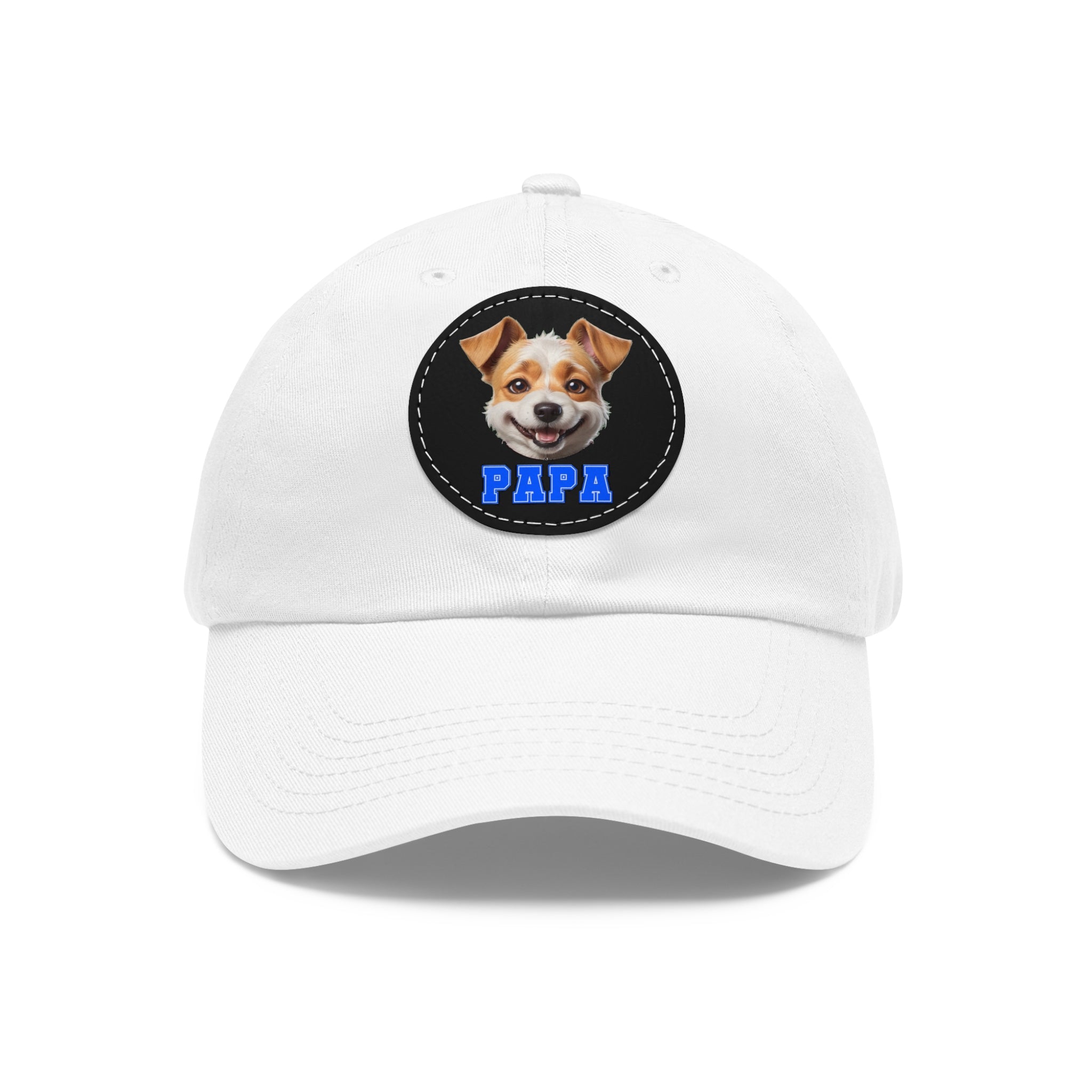 Terrier Papa Hat with Patch