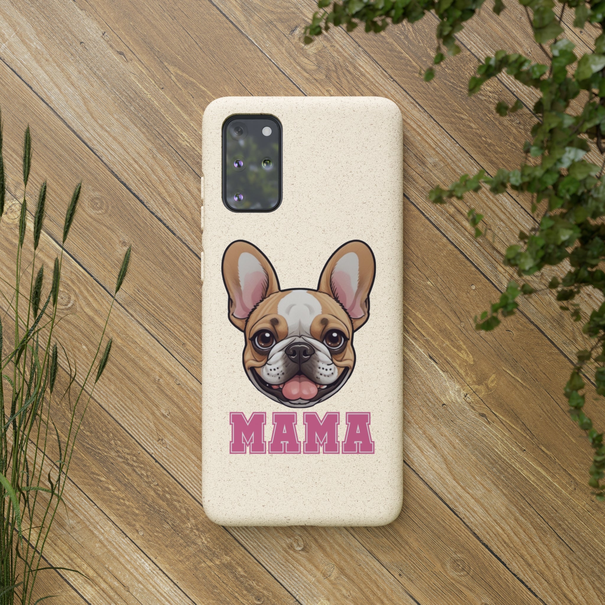 Biodegradable  Frenchie Mama Cases