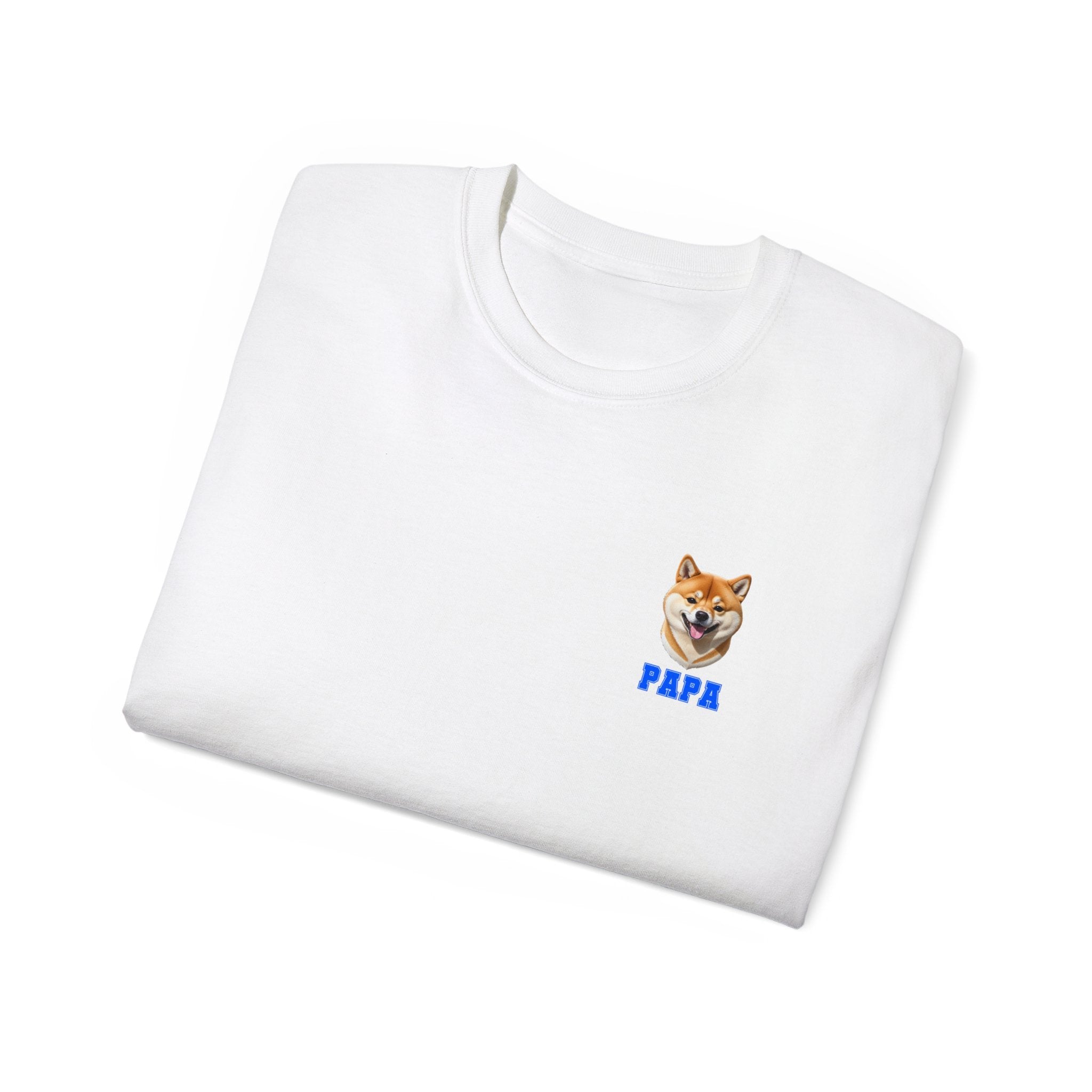 Shiba Inu Papa Ultra Cotton Tee