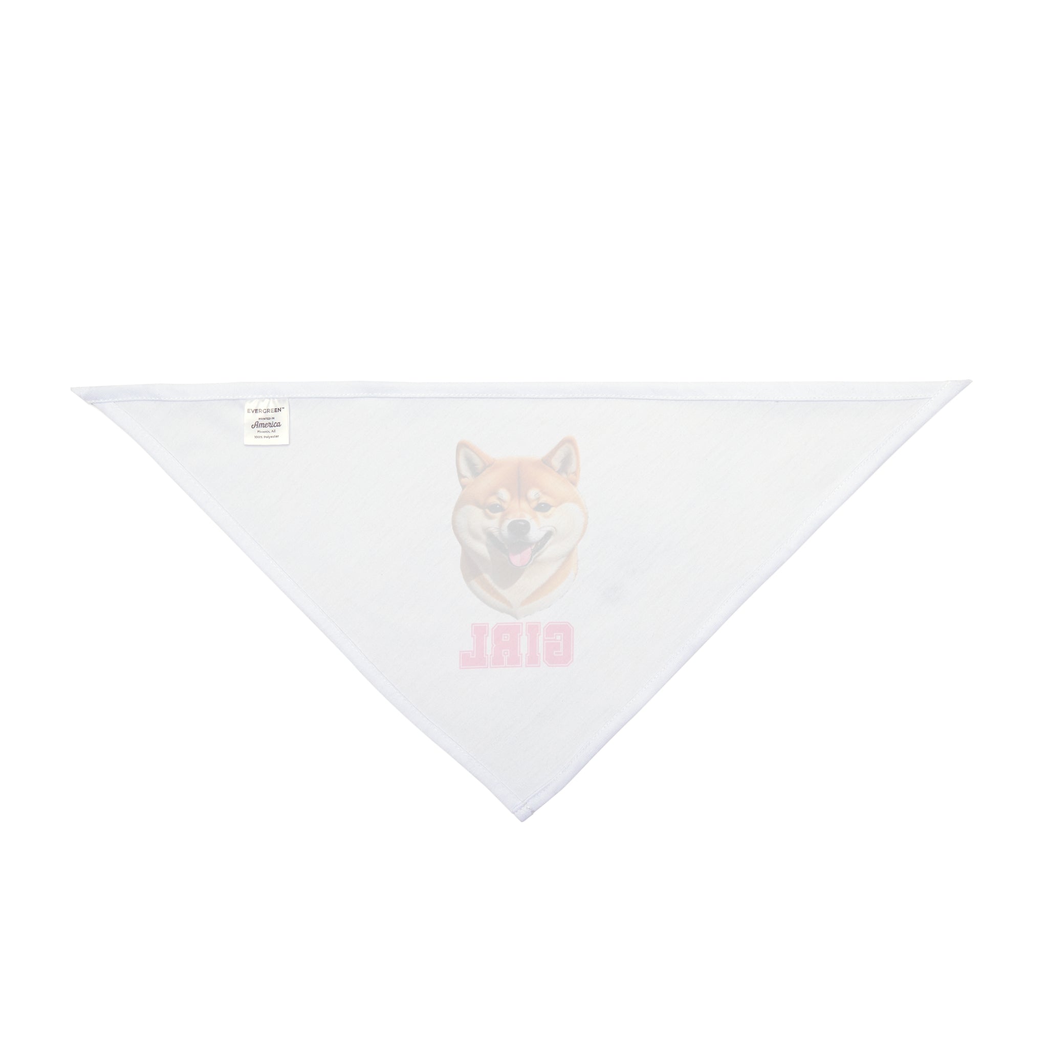 Shiba Inu Girl Bandana