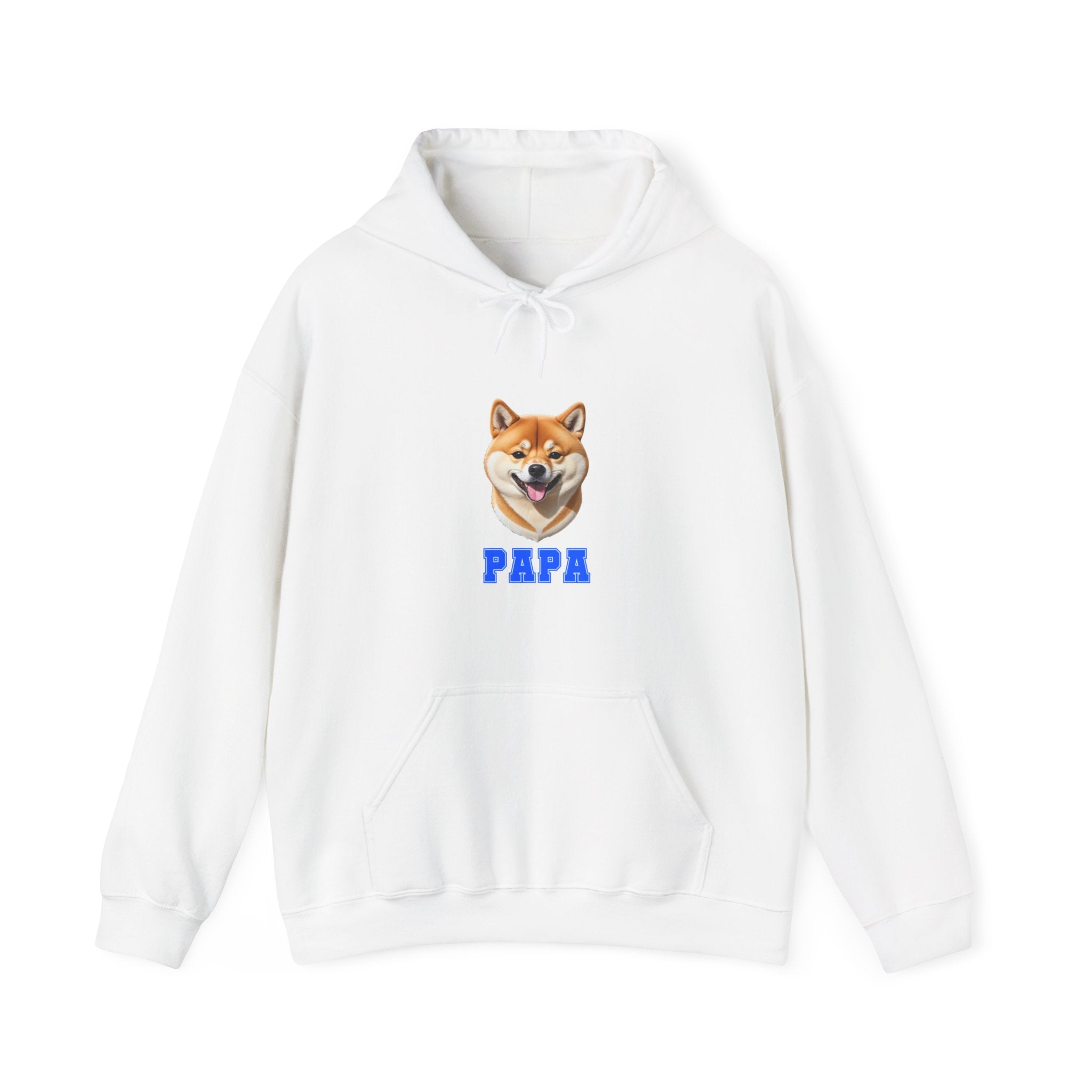 Shiba Inu Papa Heavy Blend™ Hooded Sweatshirt