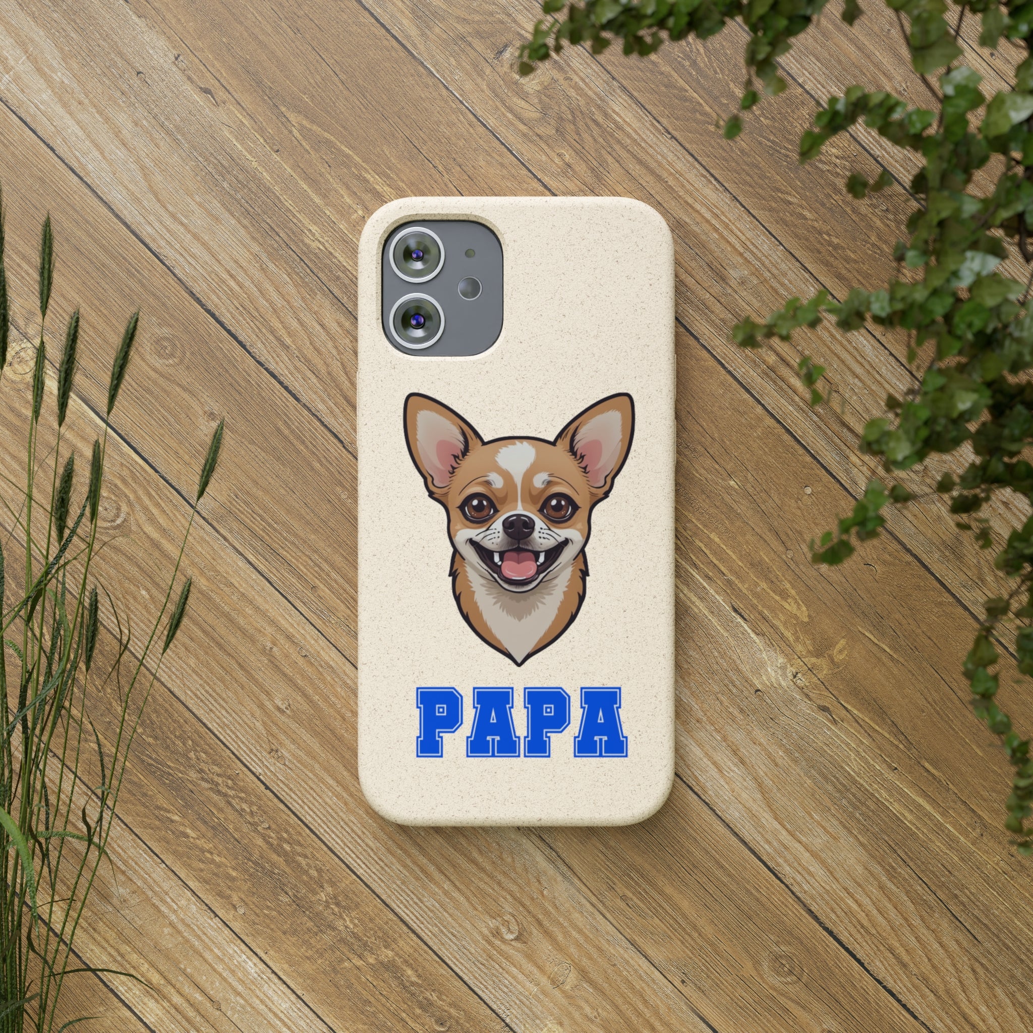 Biodegradable  Chihuahua Papa Cases