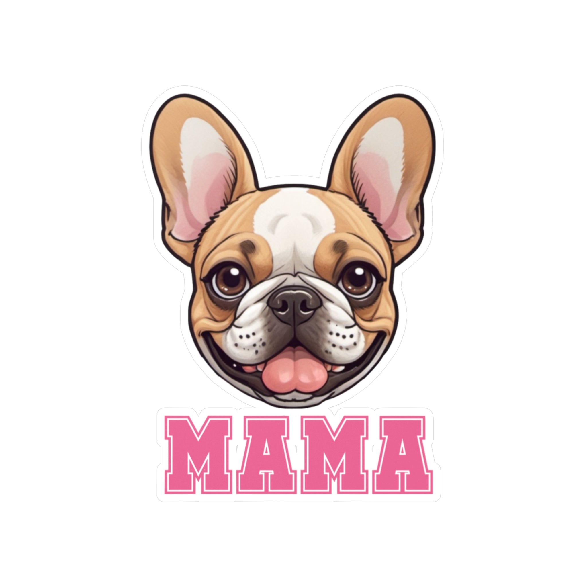 Frenchie Mama Vinyl Decals