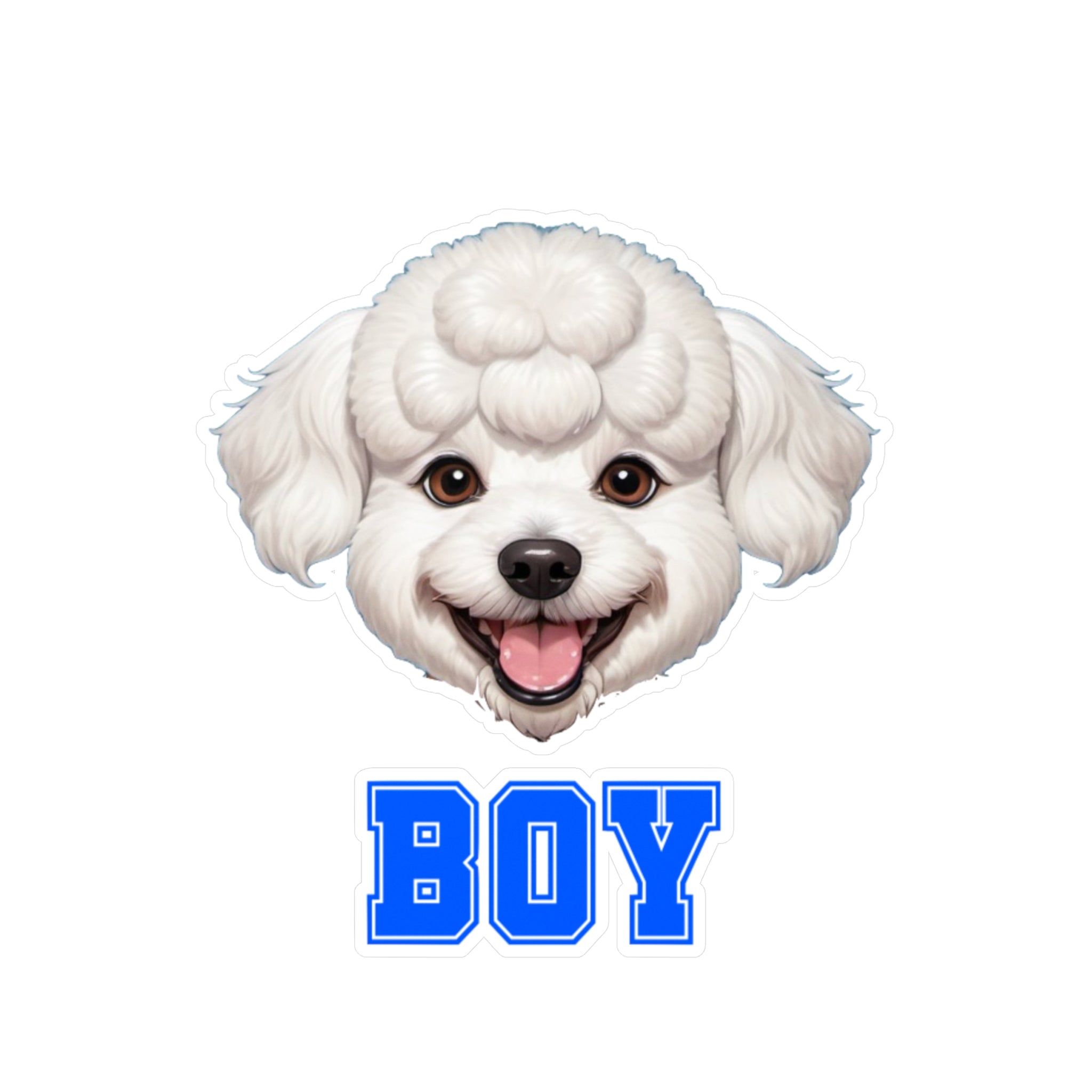 Multipoo Boy Vinyl Decals