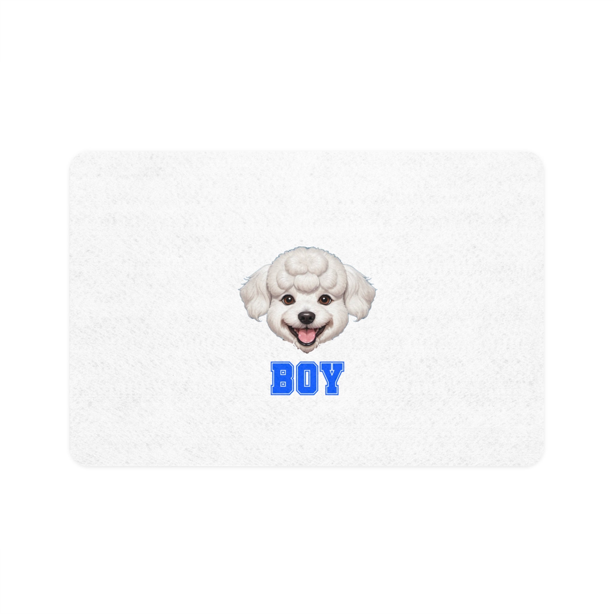 Multipoo Boy Food Mat (12x18)