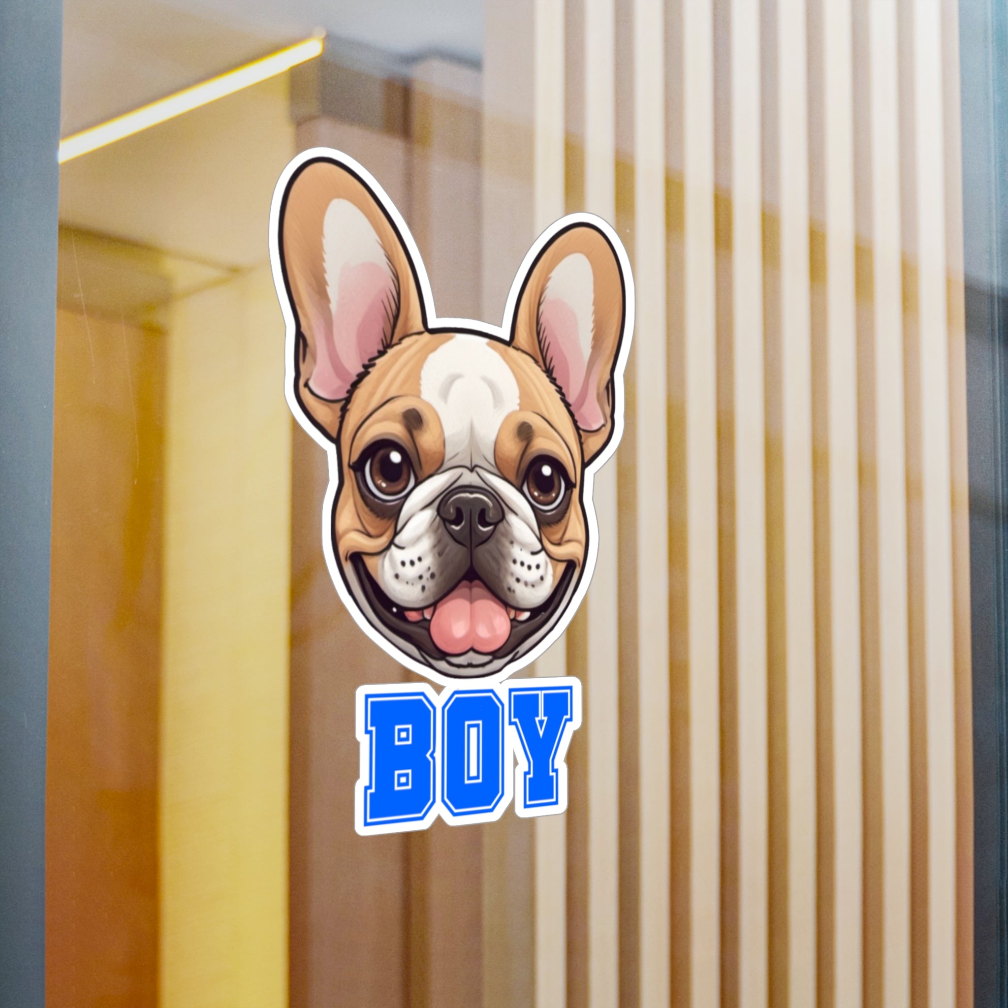 Frenchie Boy Vinyl Decals