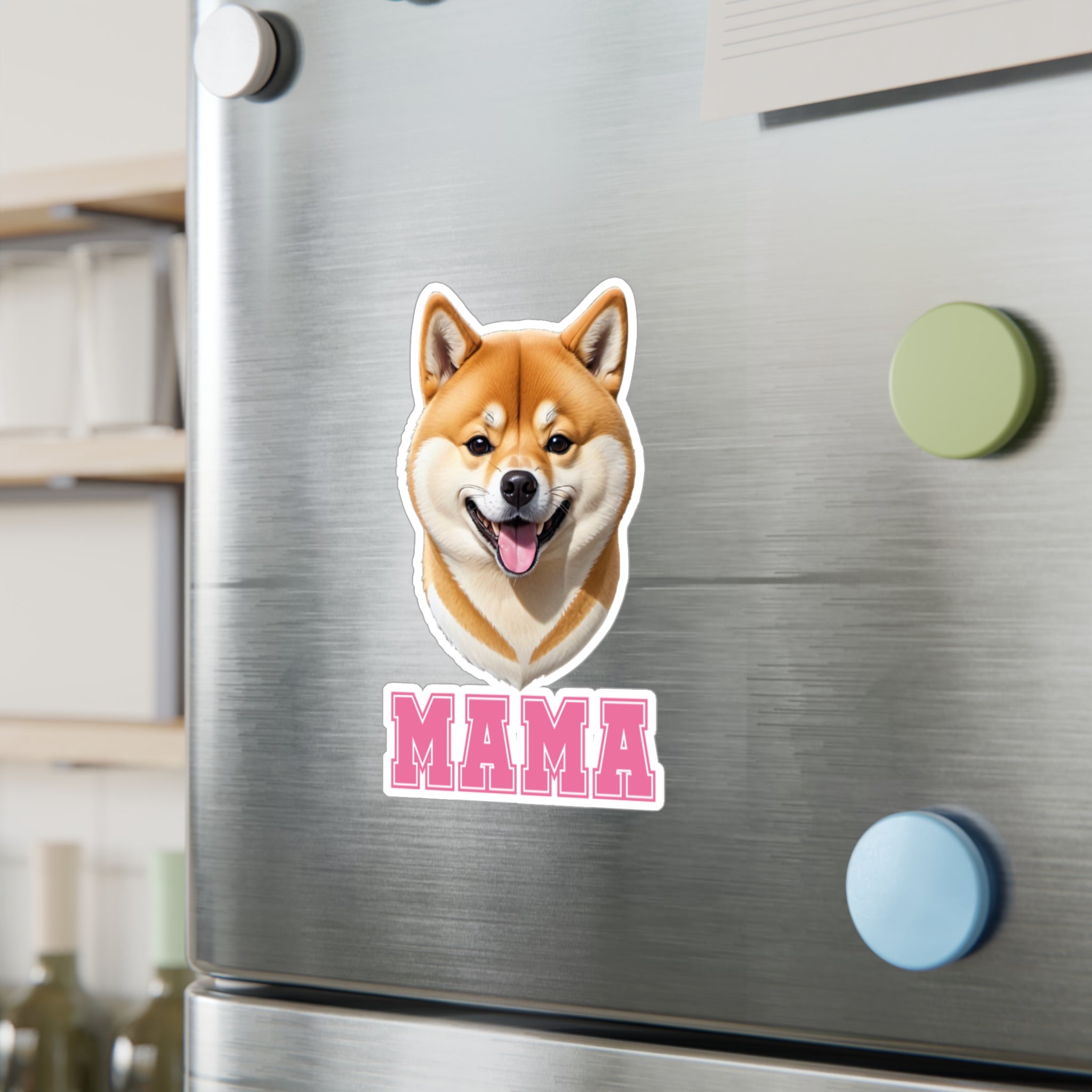 Shiba Inu Mama Vinyl Decals