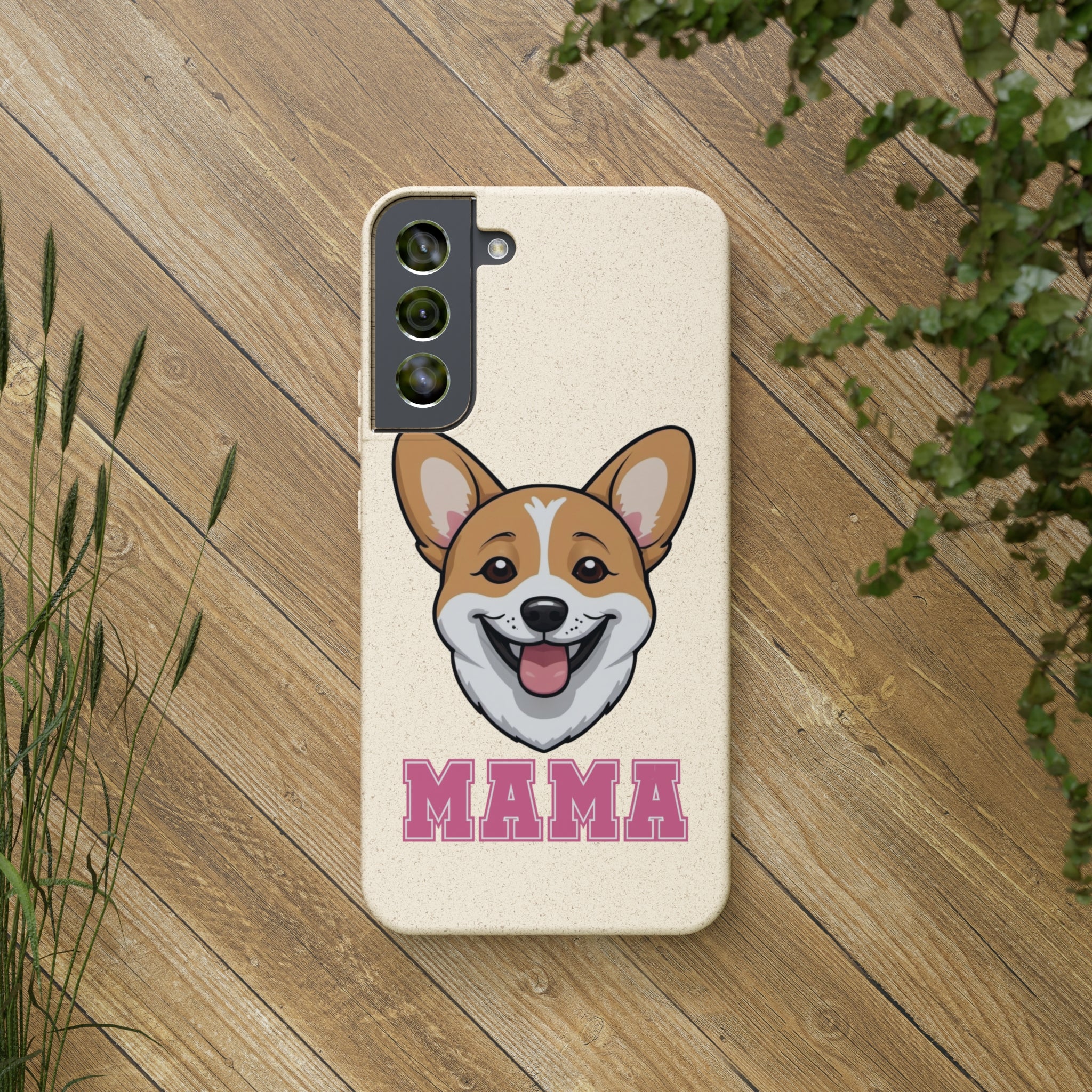 Biodegradable  Corgi Mama Cases