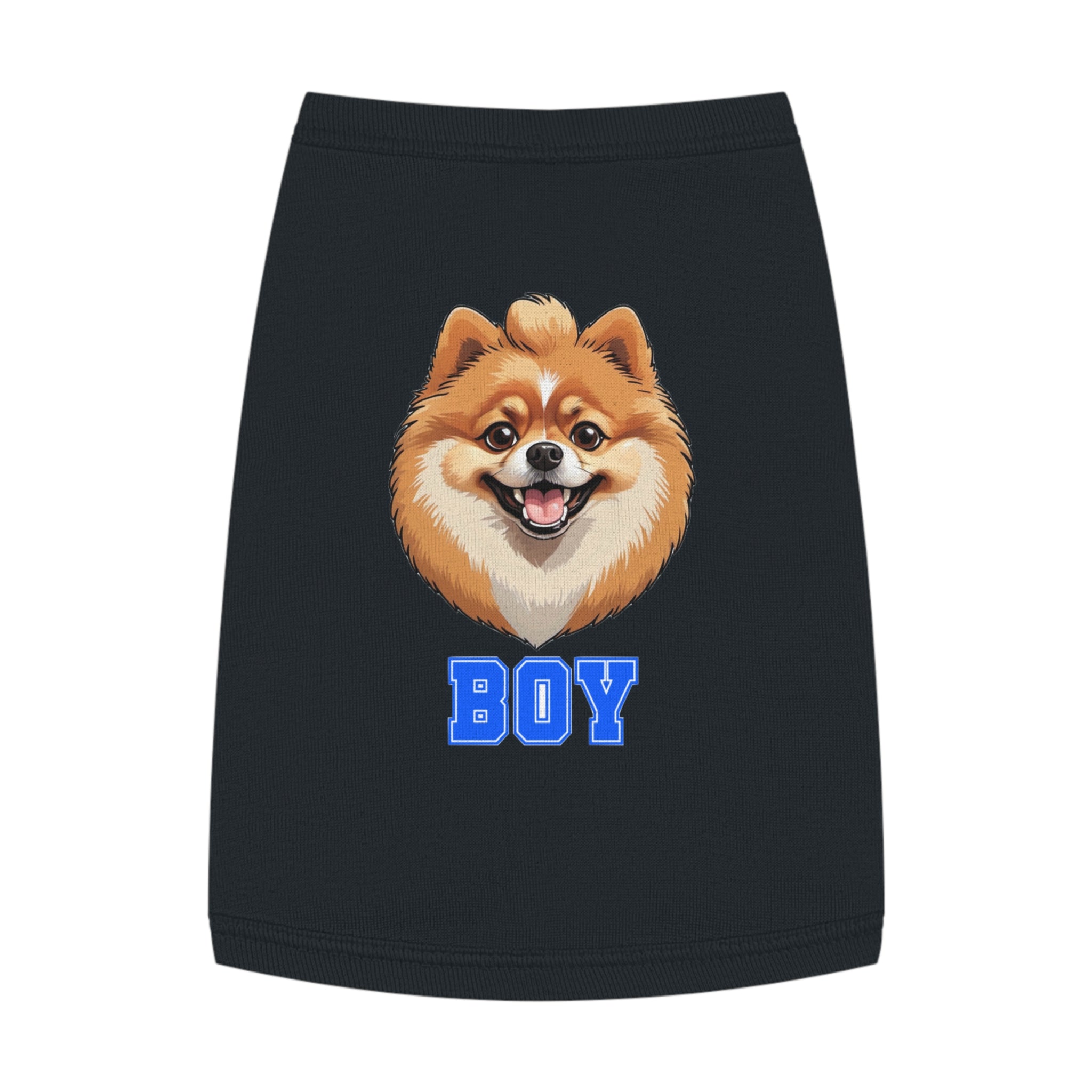 Pomeranian Boy Tank Top