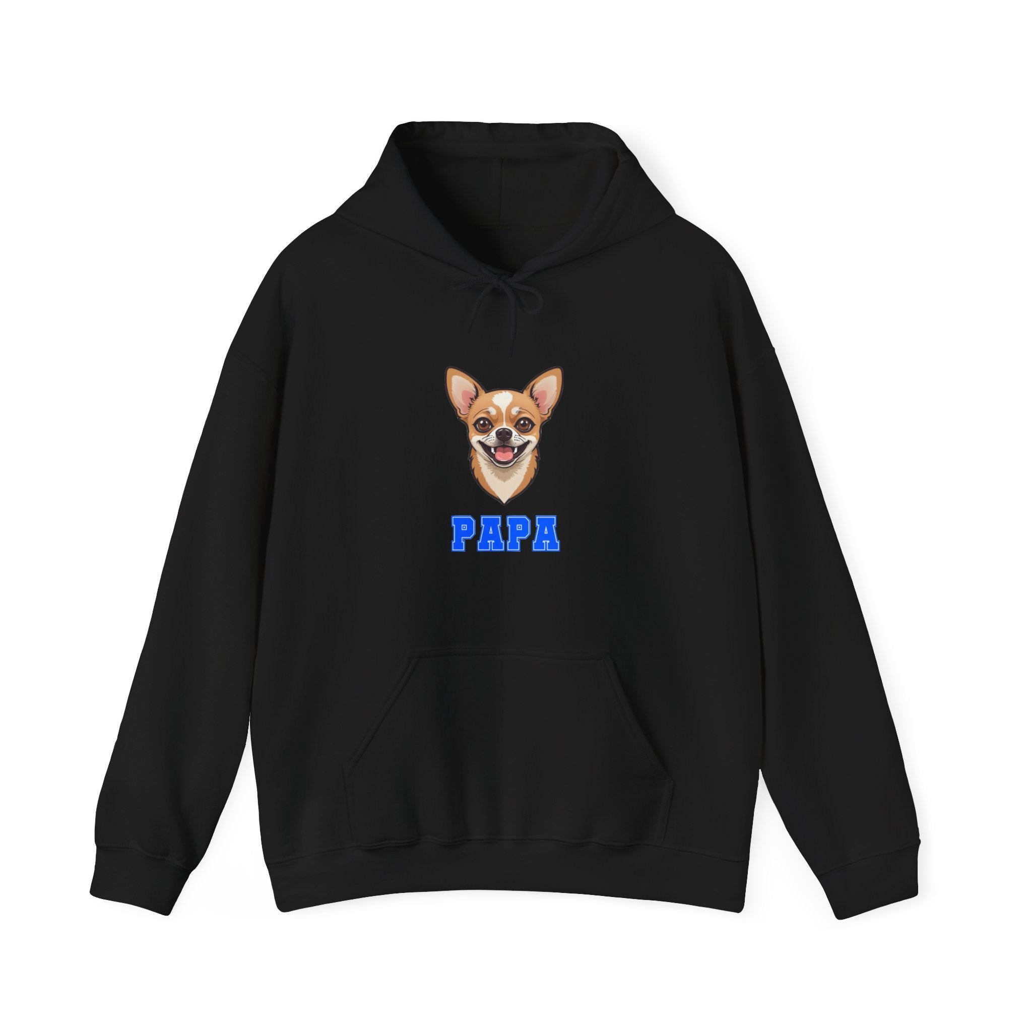 Chihuahua Papa Heavy Blend™ Hooded Sweatshirt