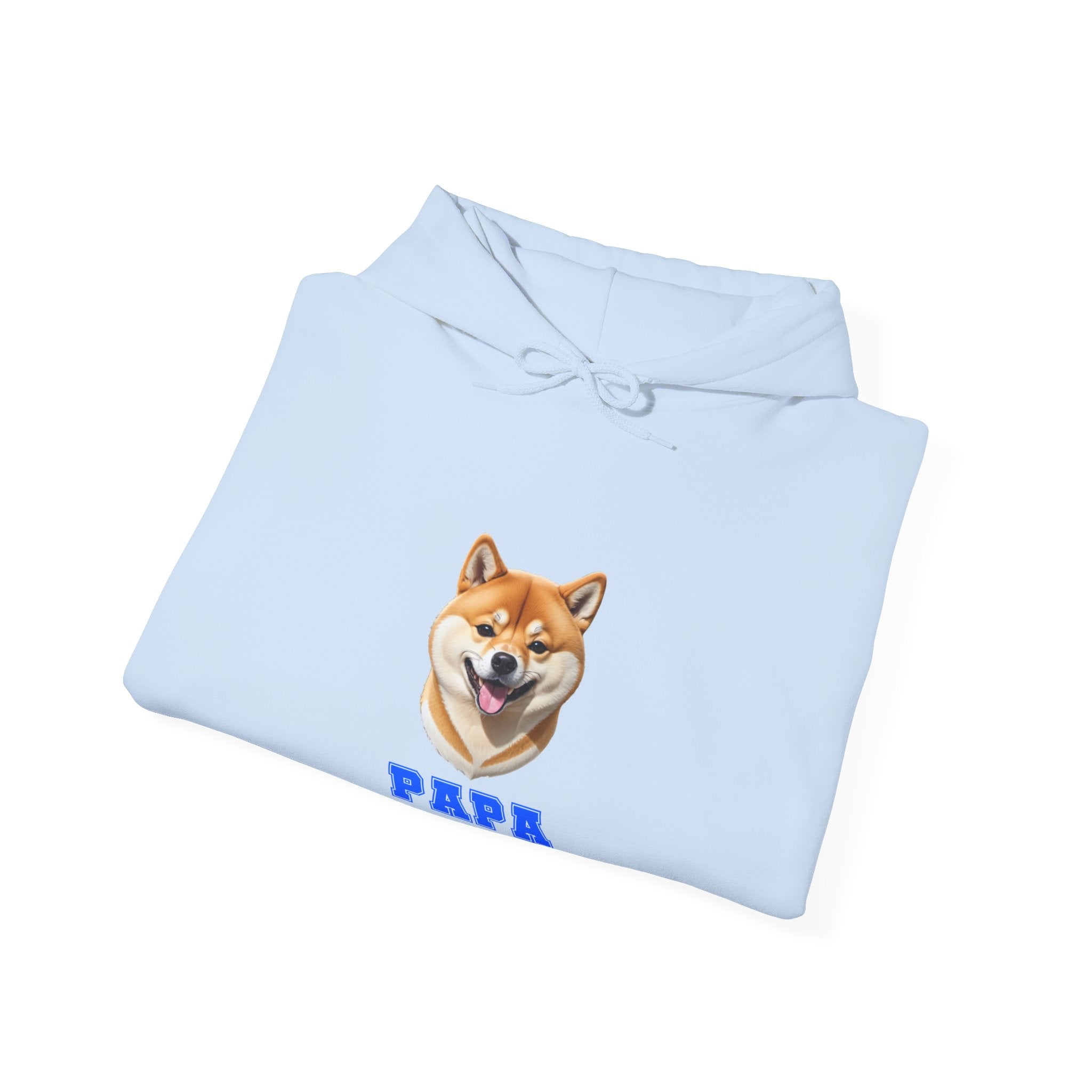 Shiba Inu Papa Heavy Blend™ Hooded Sweatshirt