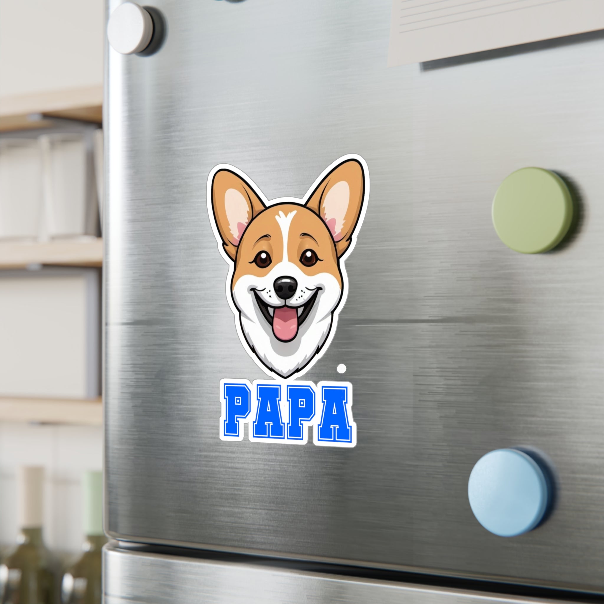 Corgi Papa Vinyl Decals