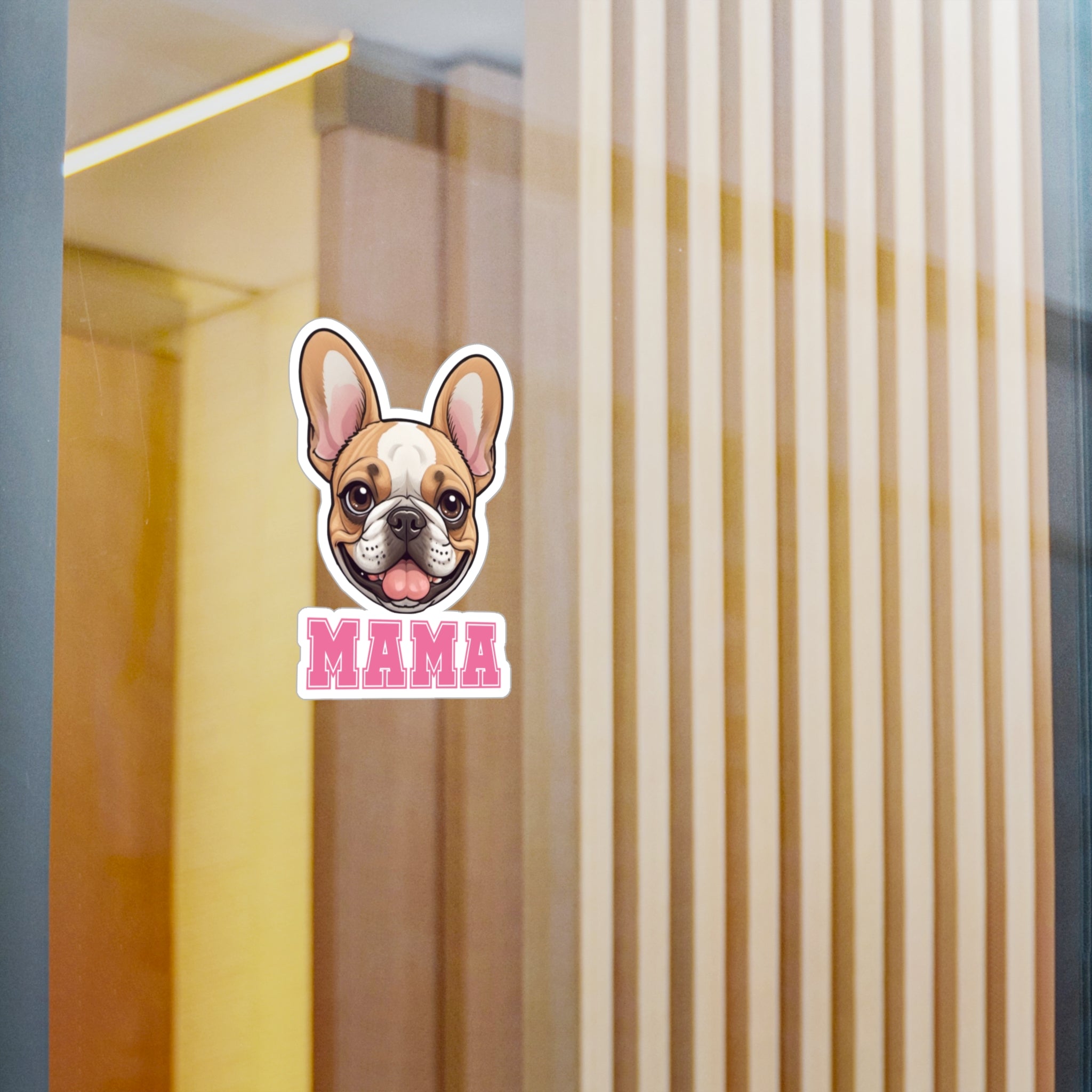 Frenchie Mama Vinyl Decals