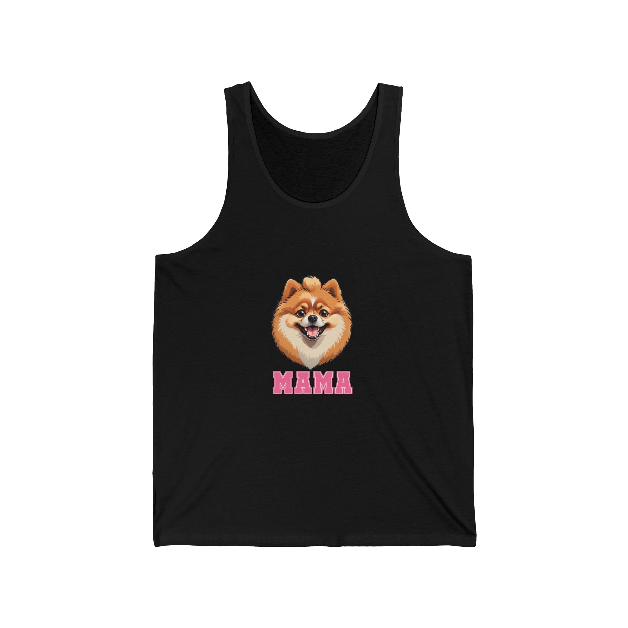 Pomeranian Mama Jersey Tank